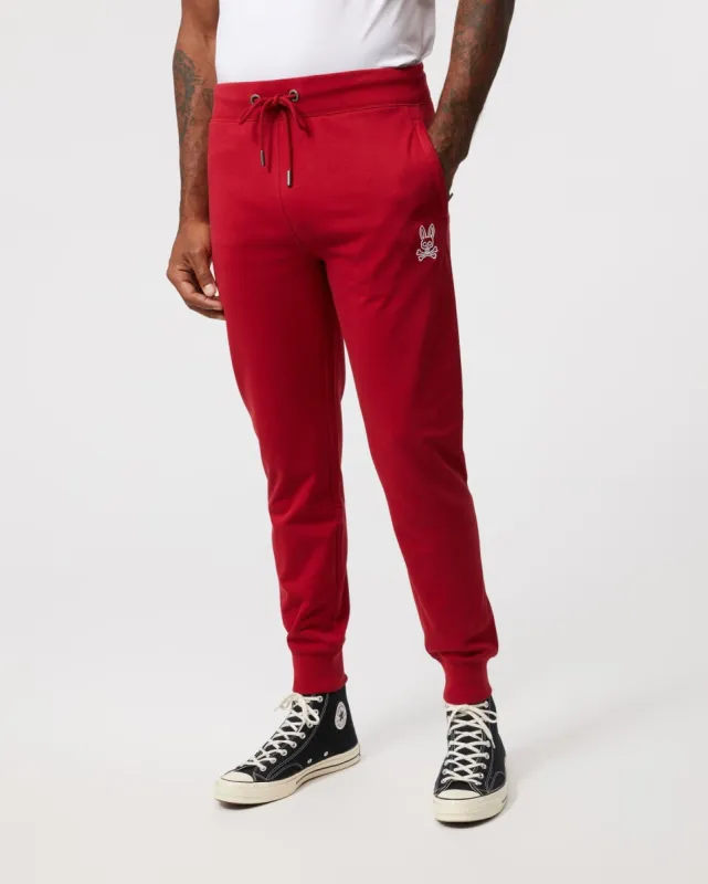 MENS GRESHAM EMBROIDERED BUNNY SWEATPANTS - B6P133W1FT sold by Psycho Bunny