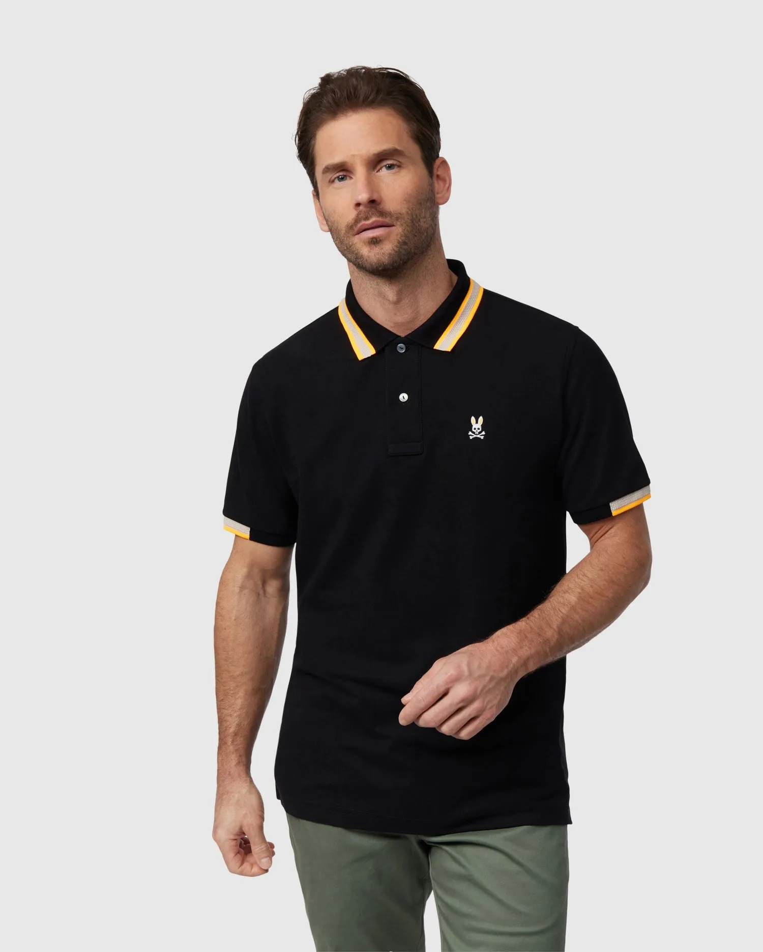 MENS WOODSTOCK PIQUE POLO SHIRT - B6K141B200 sold by Psycho Bunny product image thumbnail 2