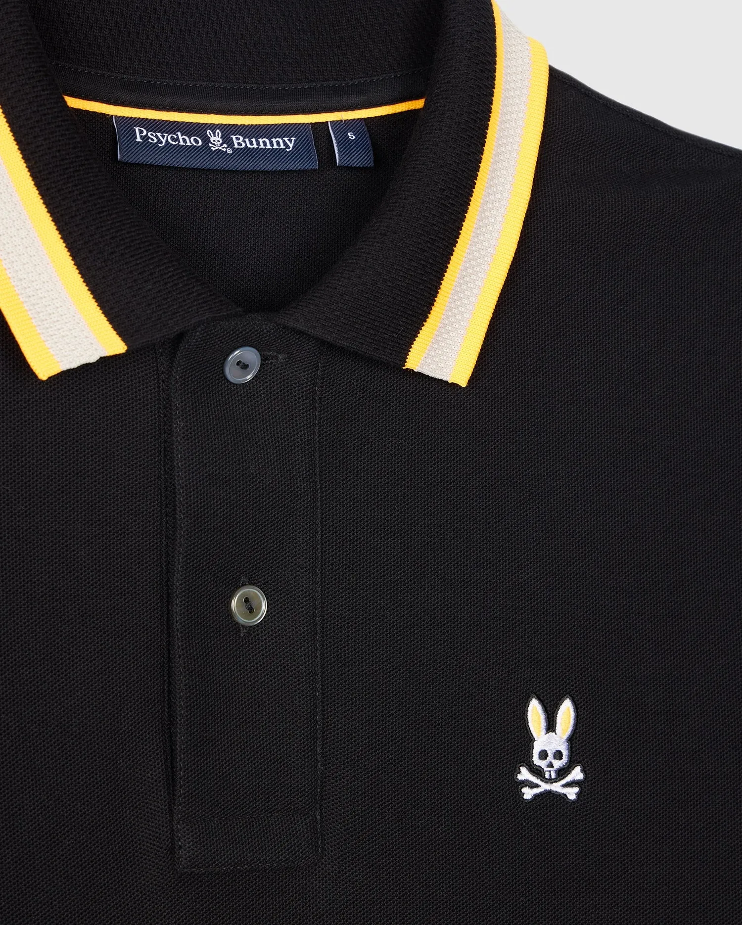 MENS WOODSTOCK PIQUE POLO SHIRT - B6K141B200 sold by Psycho Bunny product image thumbnail 4
