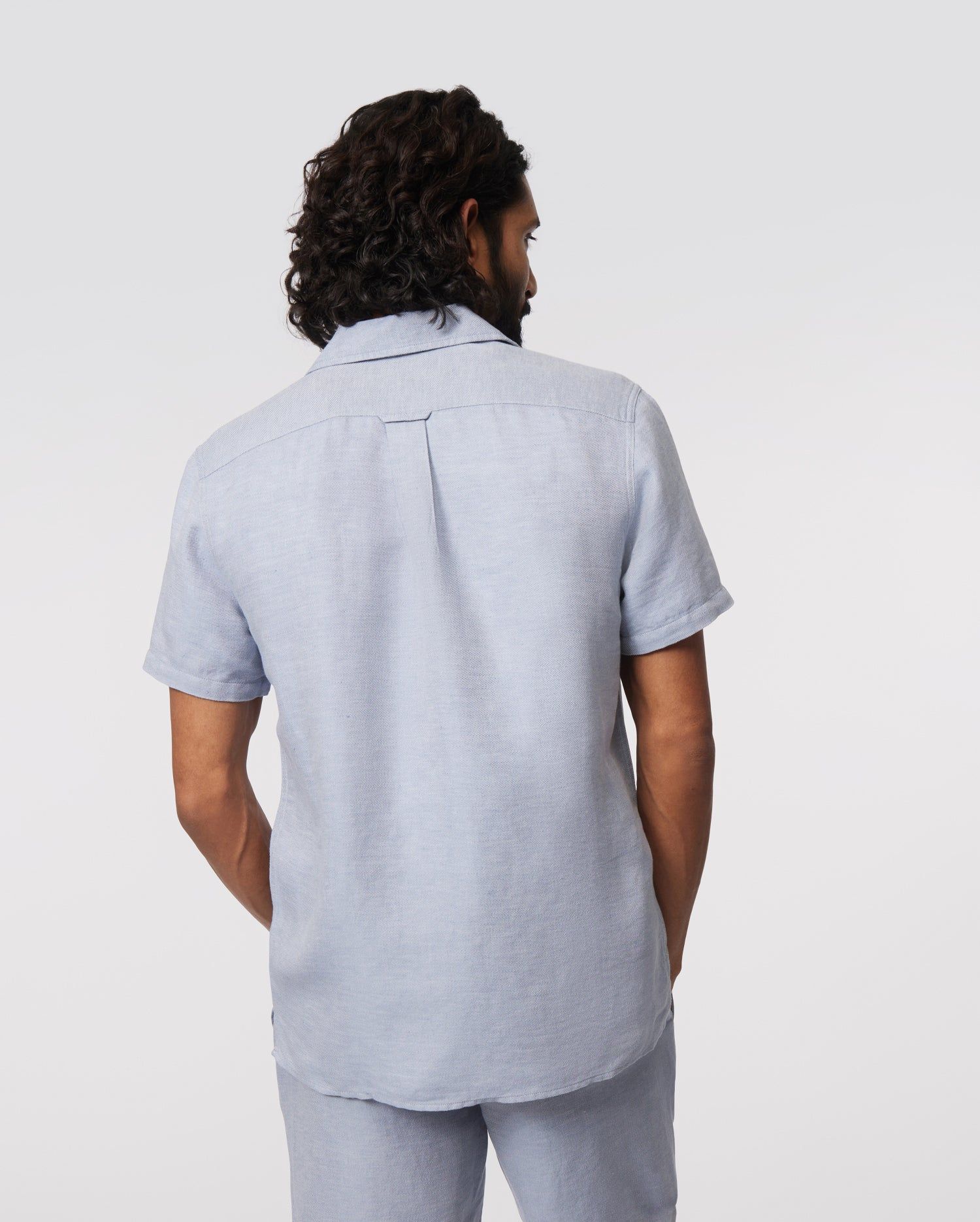 MENS HUMBLE LINEN SHIRT - B6Q148Y1SH sold by Psycho Bunny product image thumbnail 5