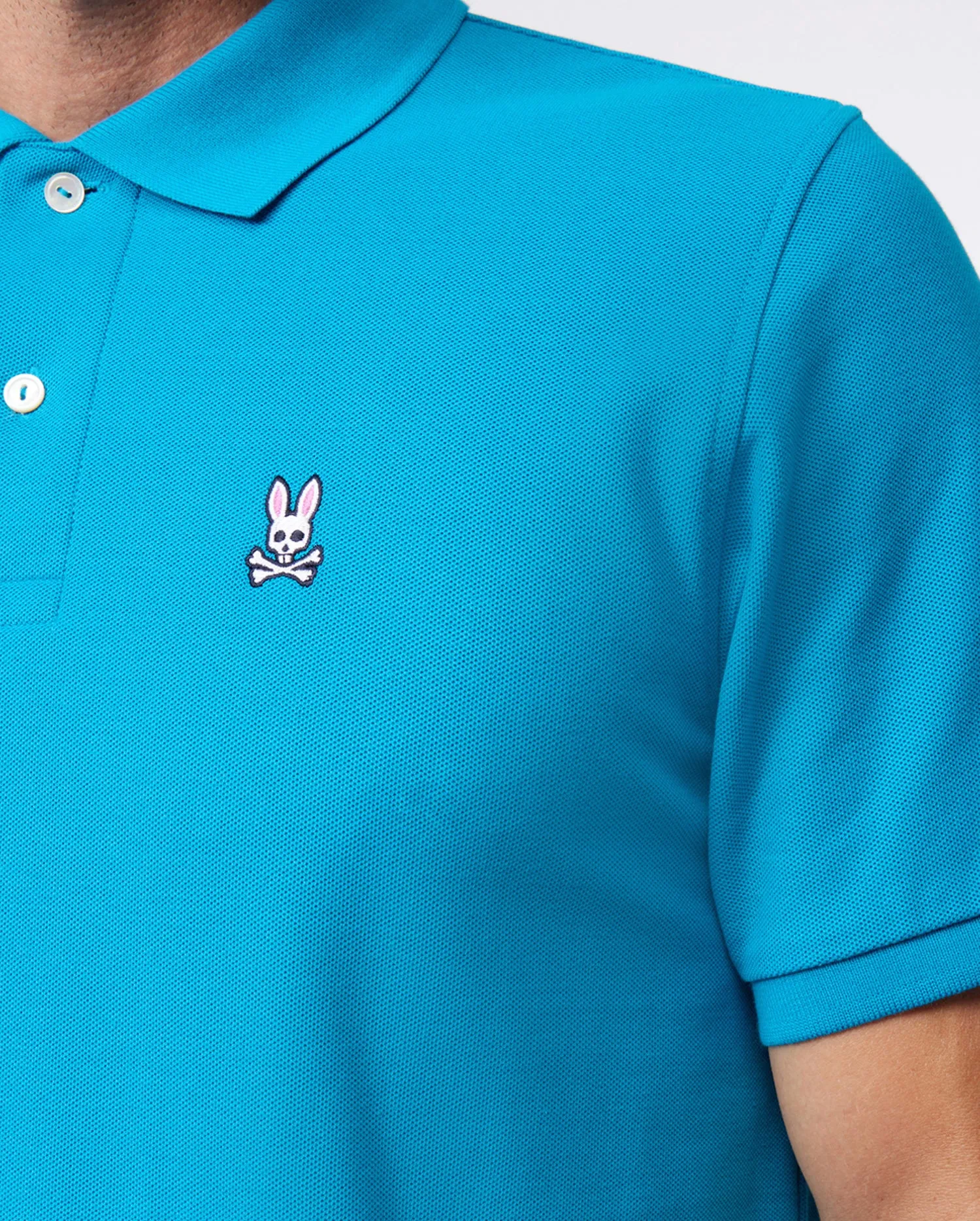 MENS CLASSIC PIQUE POLO - B6K001Z1PC sold by Psycho Bunny product image thumbnail 3