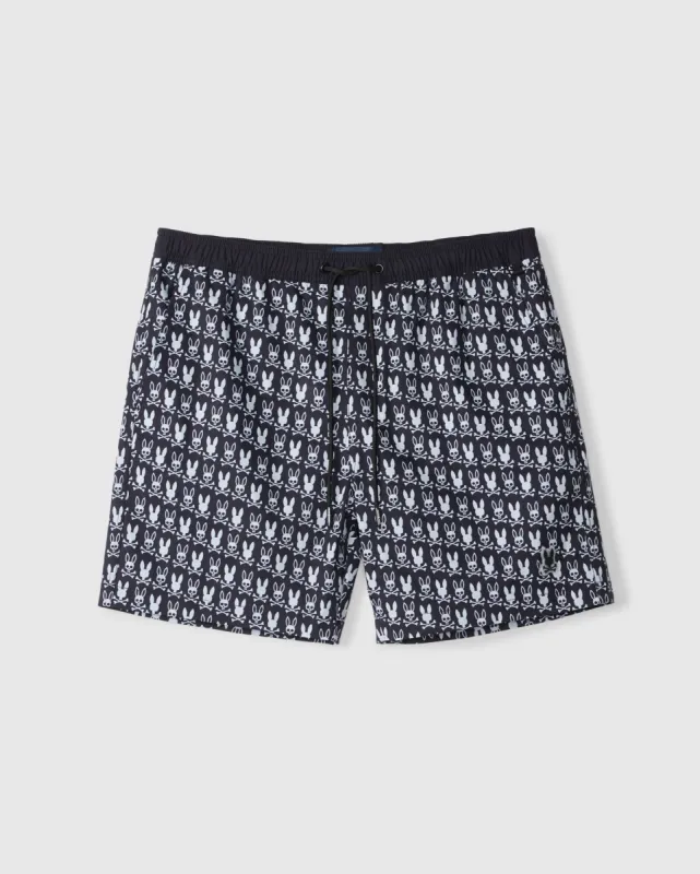 MENS TILDEN PRINT SWIM TRUNK  - B6W729D200 sold by Psycho Bunny