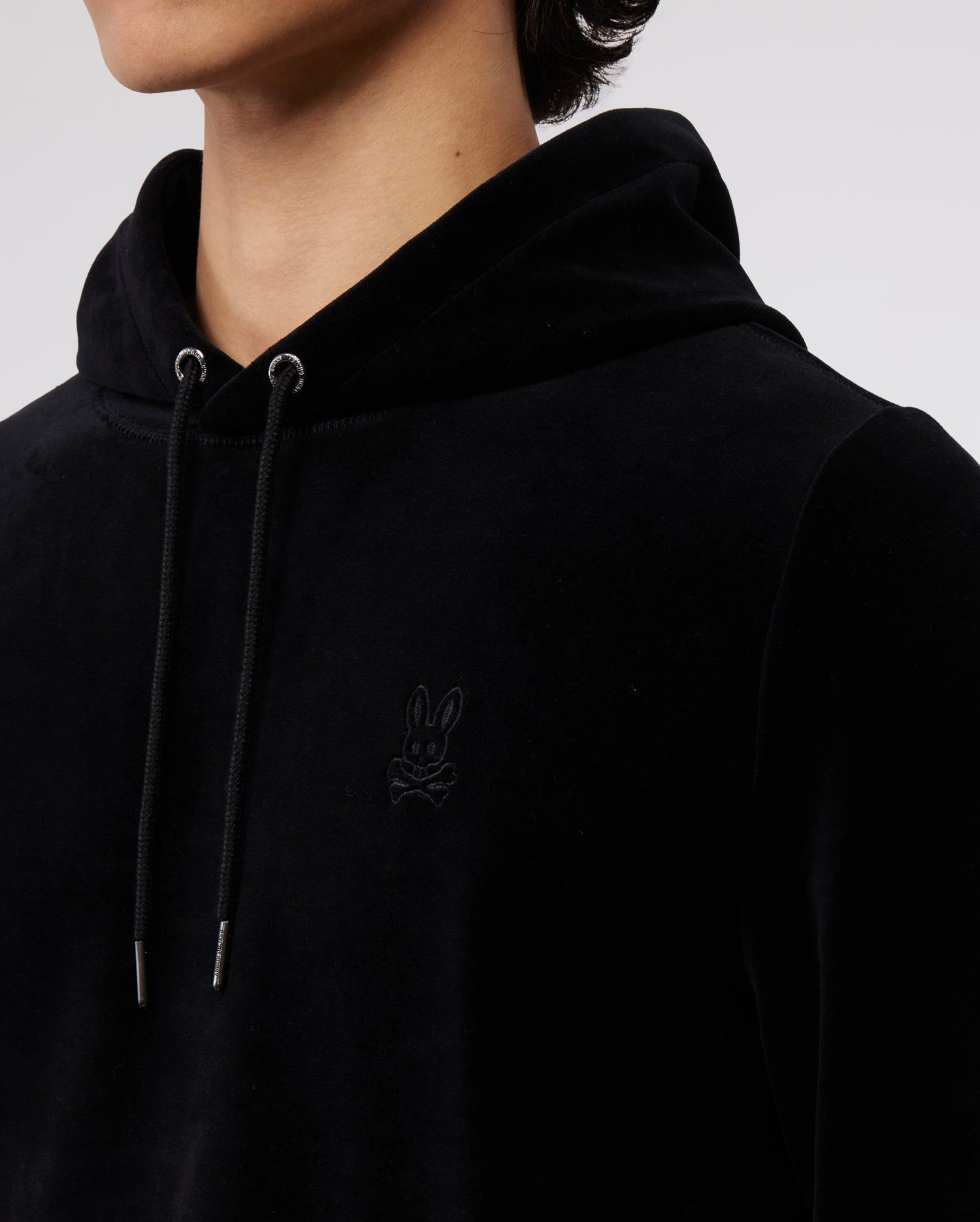 MENS VELOUR HOODIE - B6H335W1CB sold by Psycho Bunny product image thumbnail 3