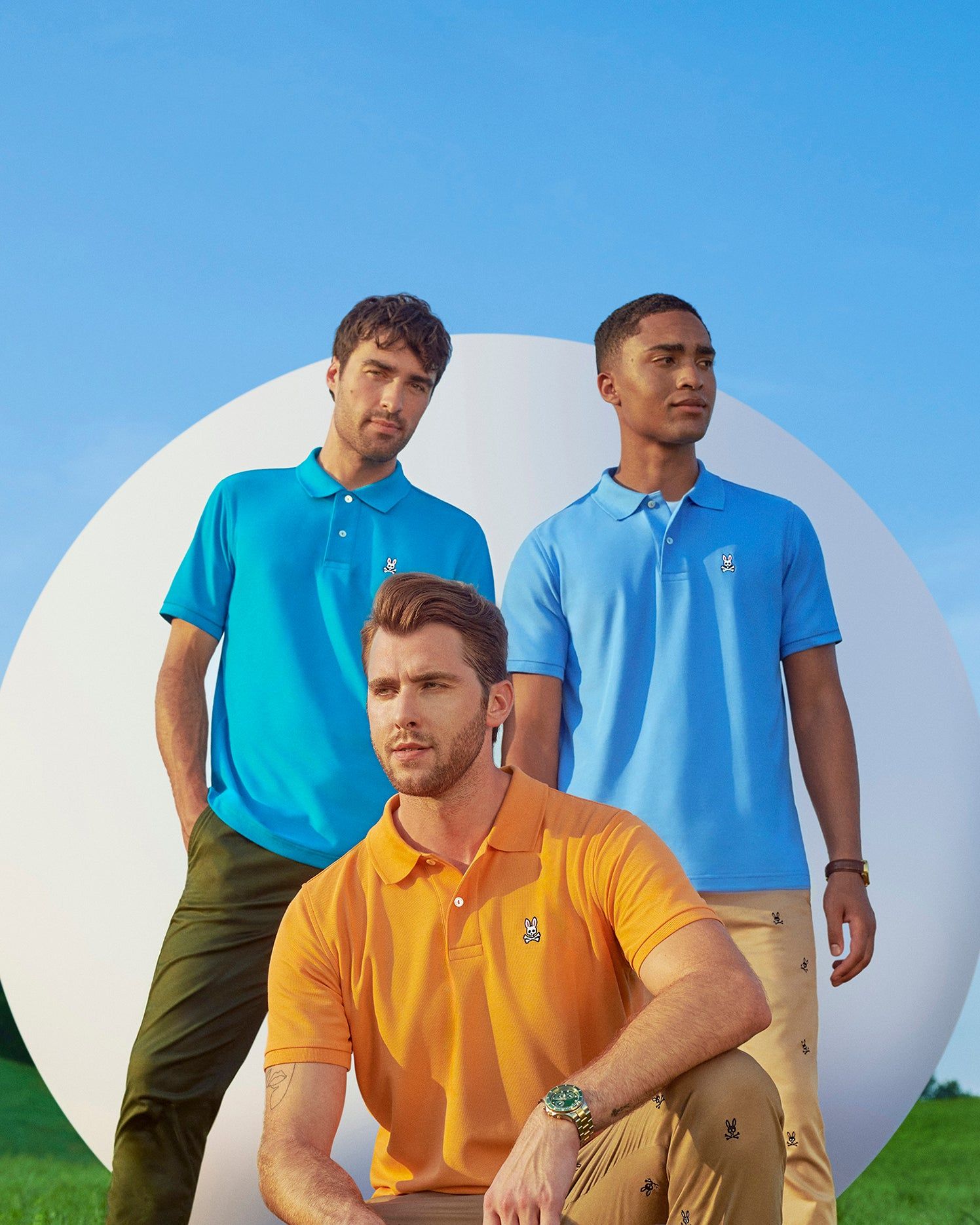 MENS CLASSIC PIQUE POLO - B6K001Z1PC sold by Psycho Bunny product image thumbnail 5