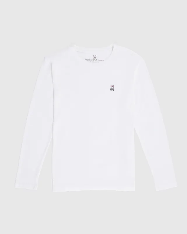 MENS BIG AND TALL LONG SLEEVE CLASSIC CREW - B9T422ARPC sold by Psycho Bunny