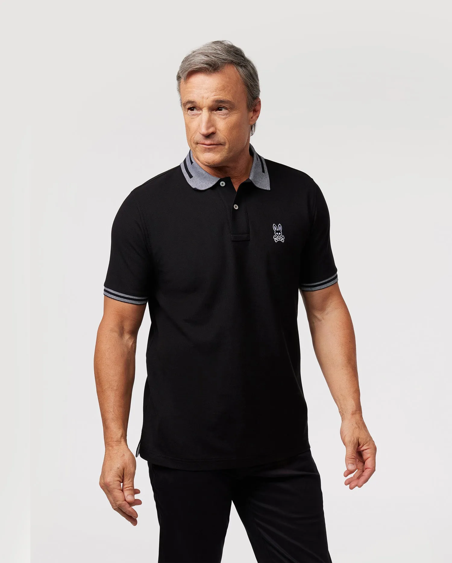 MENS CHESTER PIQUE POLO SHIRT - B6K333Z1PC sold by Psycho Bunny product image thumbnail 2