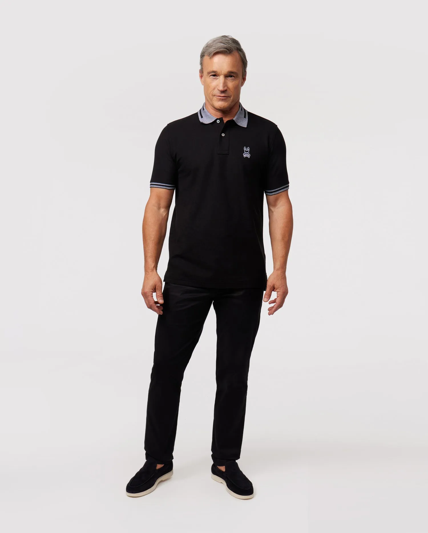 MENS CHESTER PIQUE POLO SHIRT - B6K333Z1PC sold by Psycho Bunny product image thumbnail 5