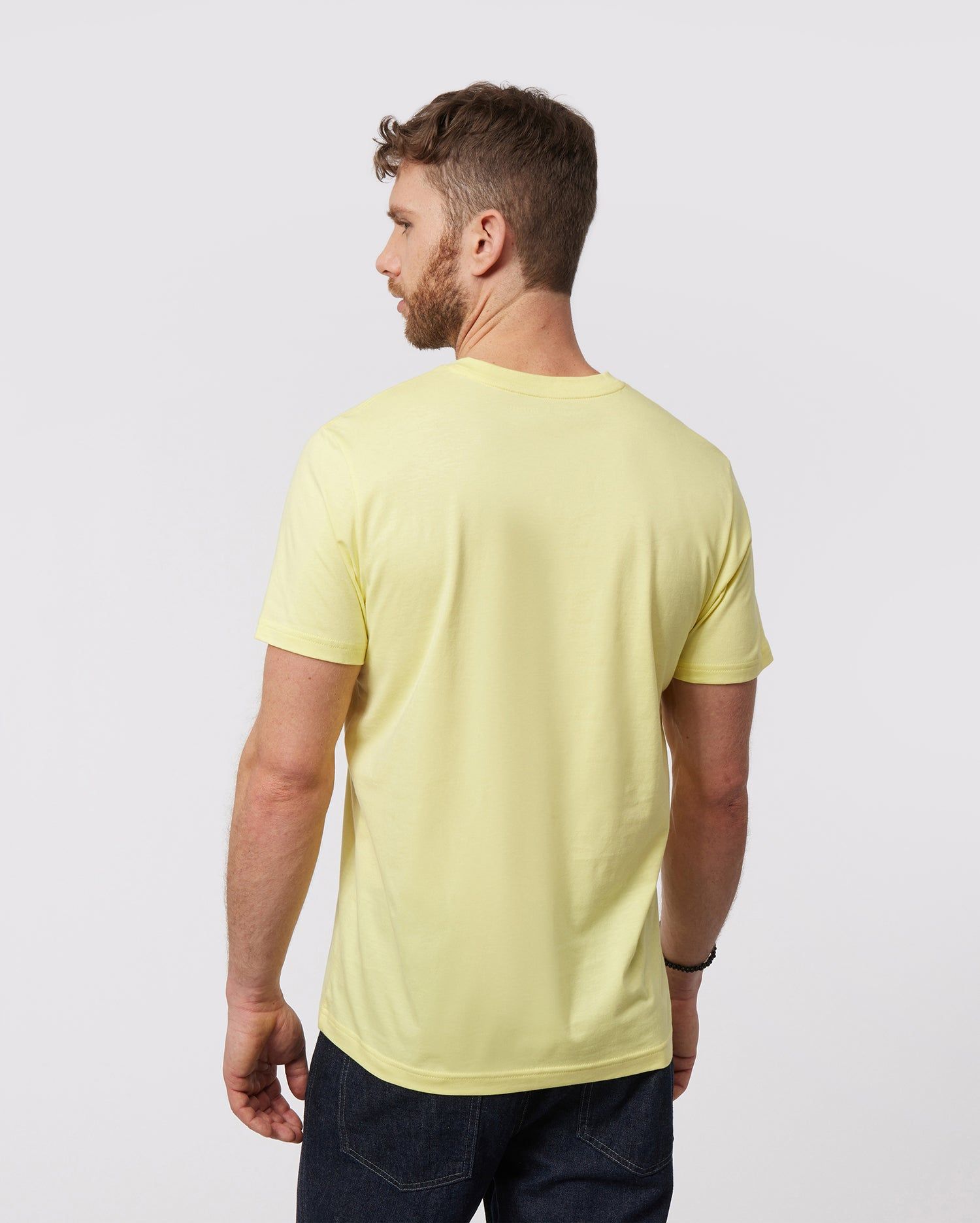 MENS CLASSIC V NECK TEE - B6U100Y1PC sold by Psycho Bunny product image thumbnail 4