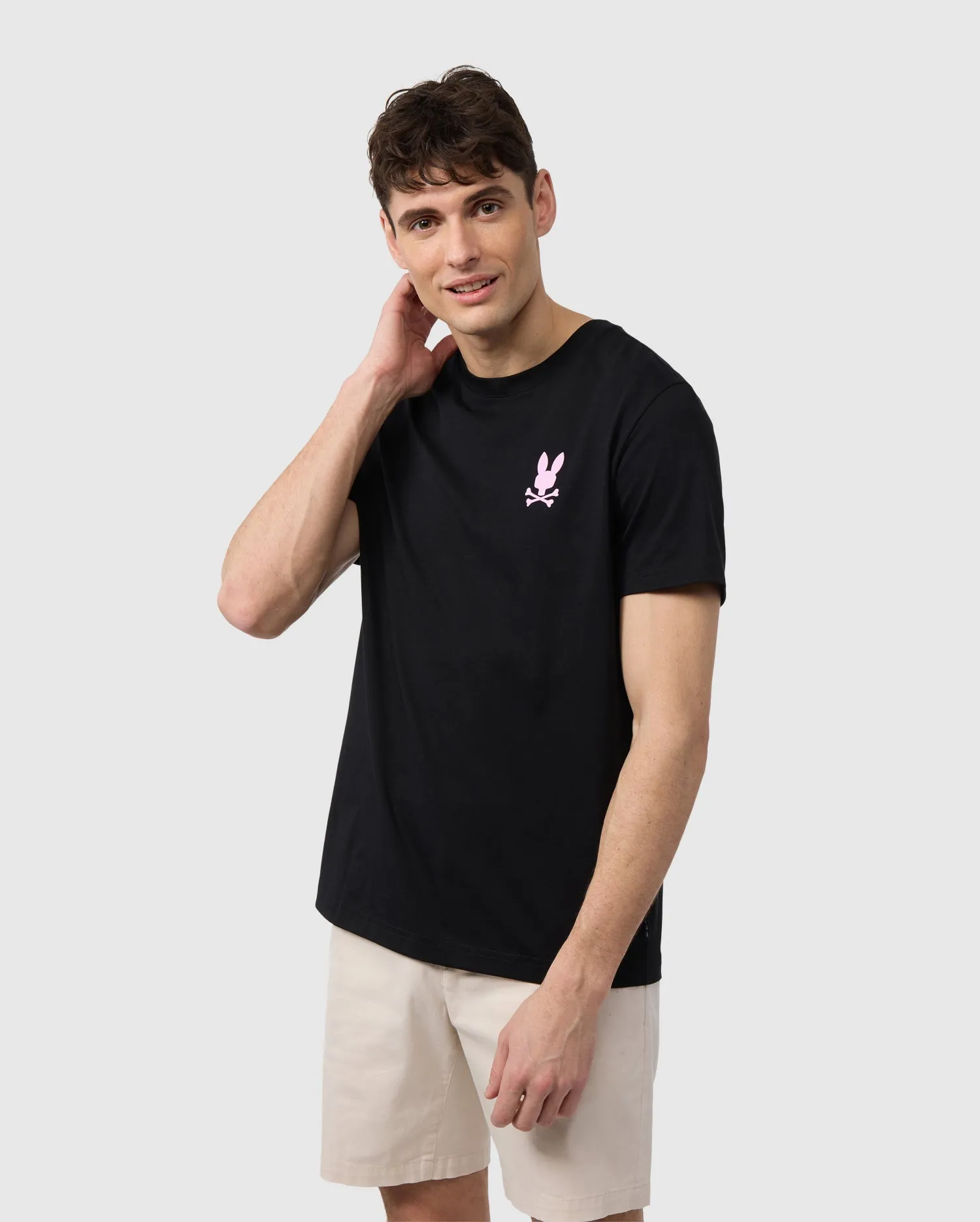 MENS SPARTA BACK GRAPHIC TEE - B6U312B2TS sold by Psycho Bunny