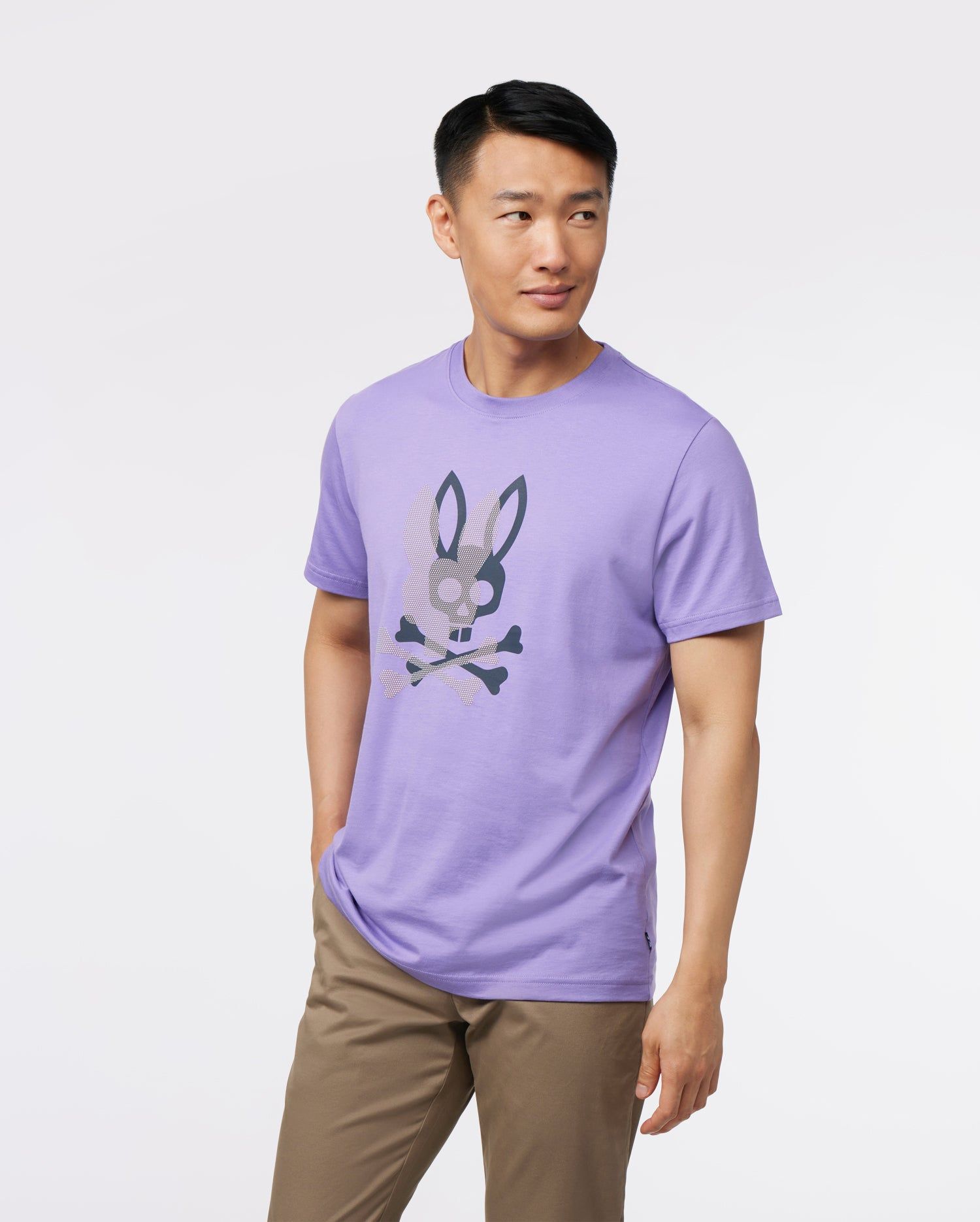 MENS CHICAGO HD DOTTED GRAPHIC TEE - B6U412Z1PC sold by Psycho Bunny product image thumbnail 2