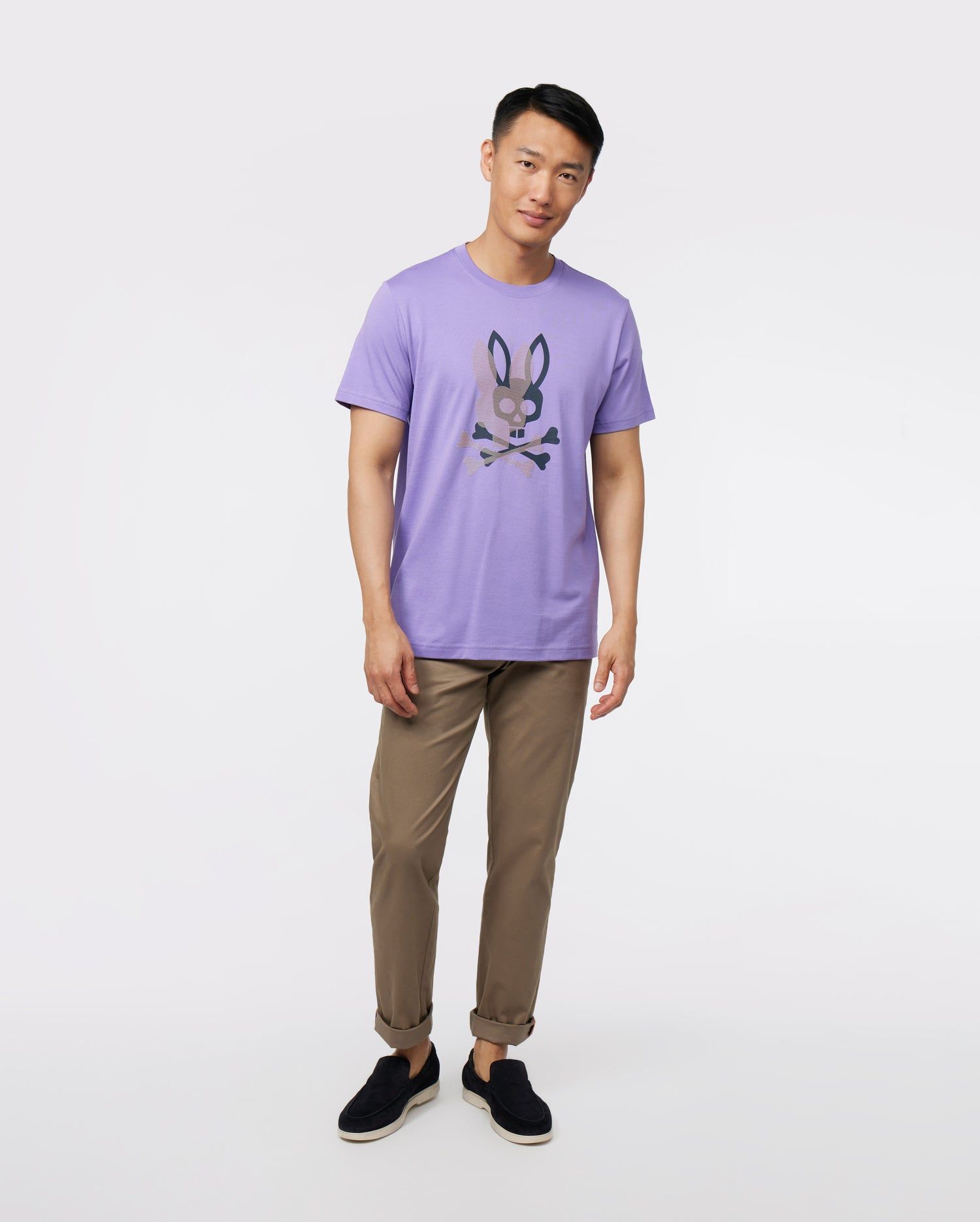 MENS CHICAGO HD DOTTED GRAPHIC TEE - B6U412Z1PC sold by Psycho Bunny product image thumbnail 7