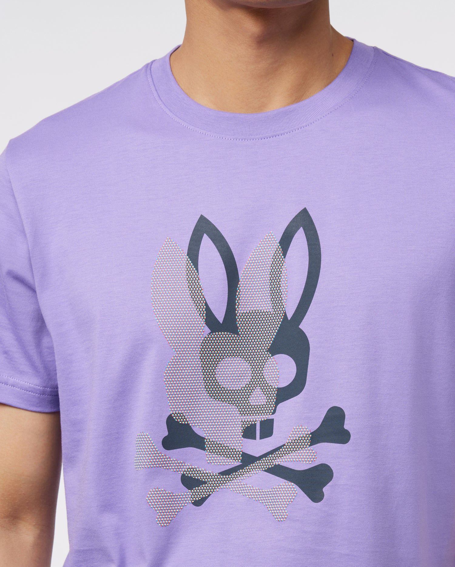 MENS CHICAGO HD DOTTED GRAPHIC TEE - B6U412Z1PC sold by Psycho Bunny product image thumbnail 3