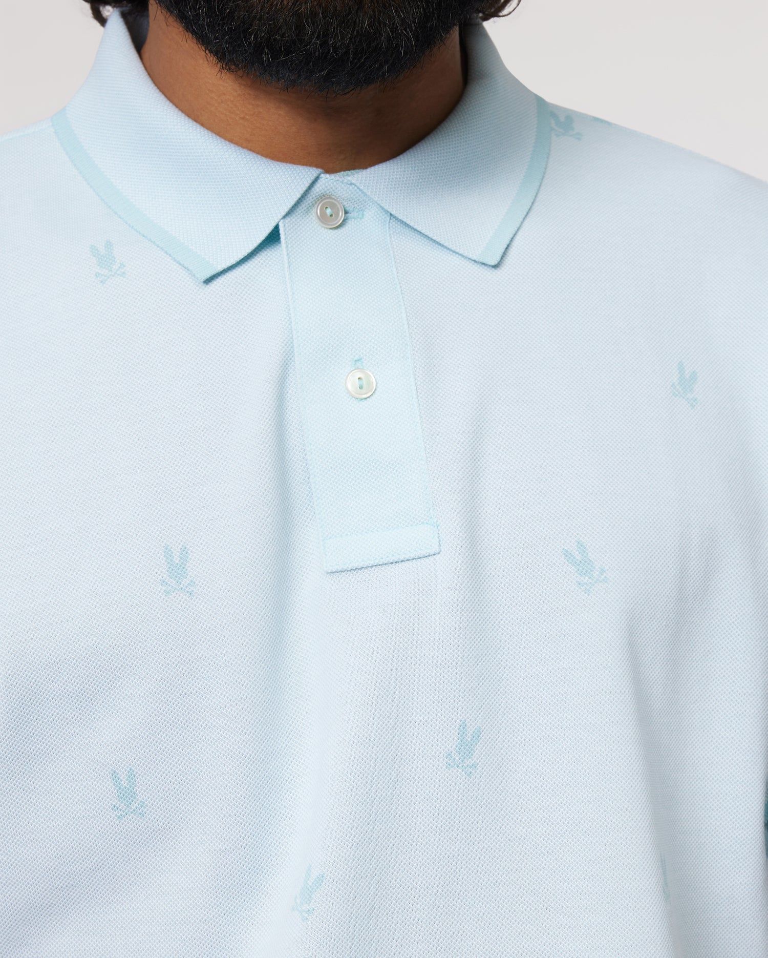 MENS LANDS BIRDSEYE FASHION POLO - B6K701Y1PC sold by Psycho Bunny product image thumbnail 2