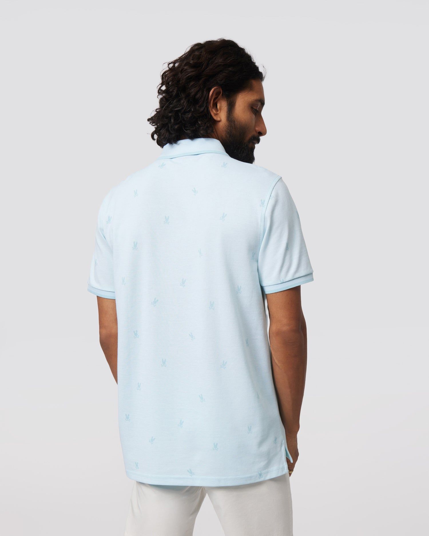 MENS LANDS BIRDSEYE FASHION POLO - B6K701Y1PC sold by Psycho Bunny product image thumbnail 3