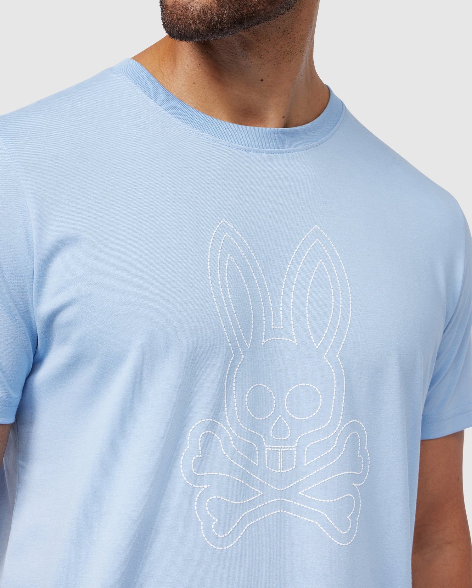 MENS LARKIN BIG BUNNY TEE - B6U508Z1PC sold by Psycho Bunny product image thumbnail 3