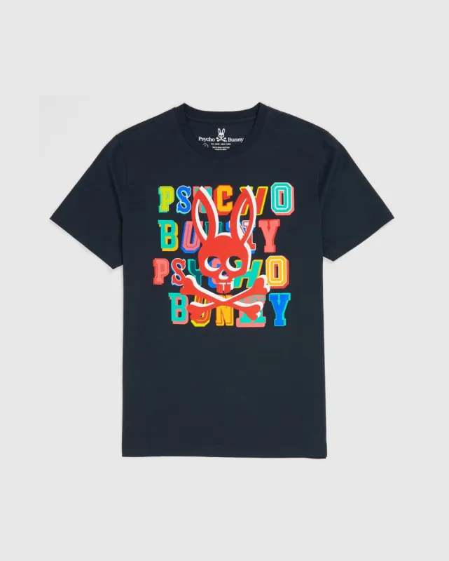 MENS BIG AND TALL FULTON PRINTED GRAPHIC TEE - B9U870U1PC sold by Psycho Bunny