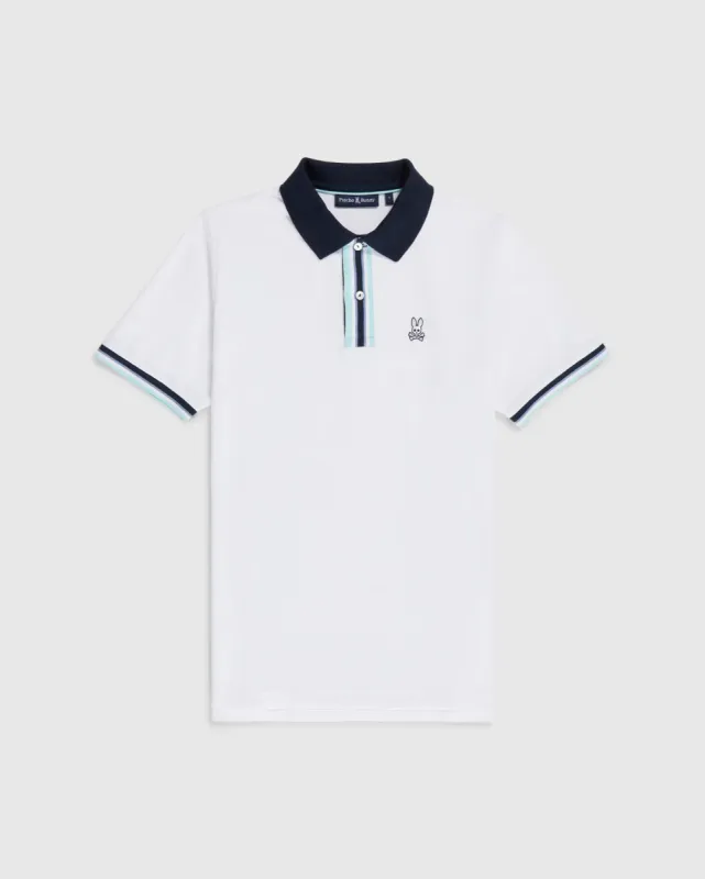 MENS BLOOMINGTON PIQUE POLO SHIRT - B6K900A2PC sold by Psycho Bunny