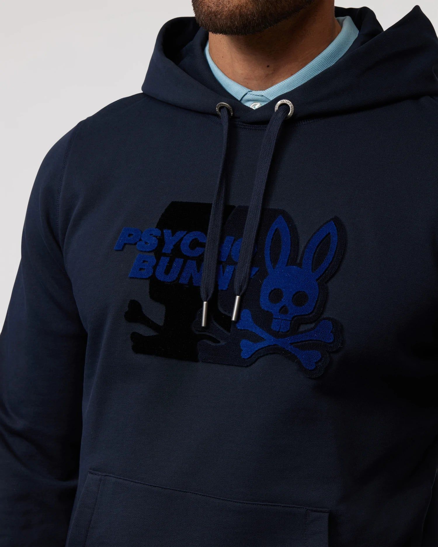 MENS KONA POPOVER HOODIE - B6H633X1FT sold by Psycho Bunny product image thumbnail 4