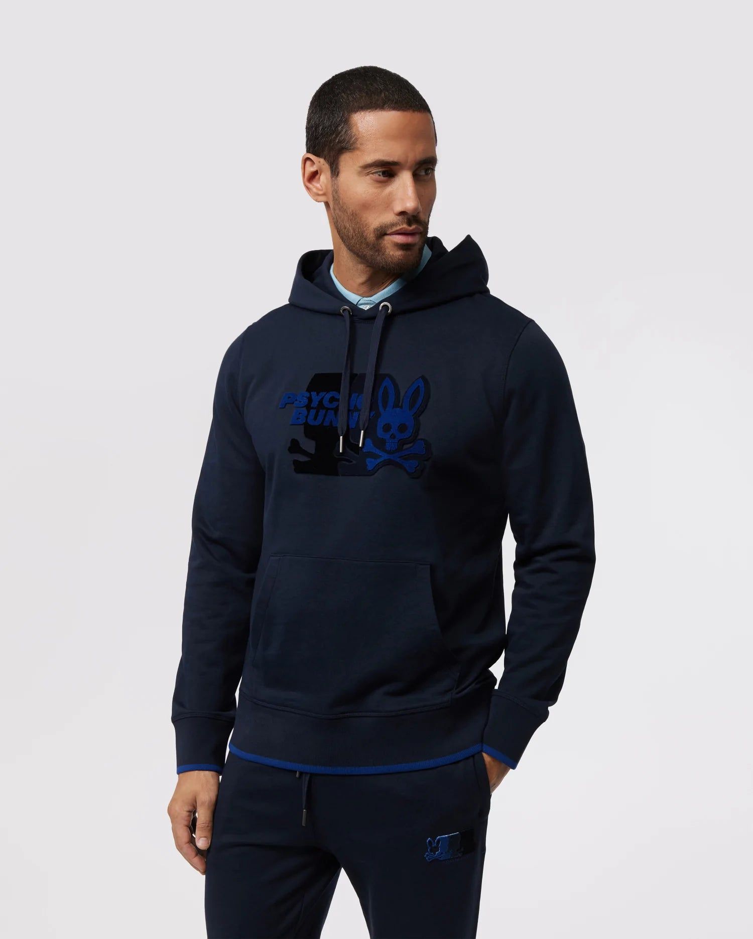 MENS KONA POPOVER HOODIE - B6H633X1FT sold by Psycho Bunny product image thumbnail 2