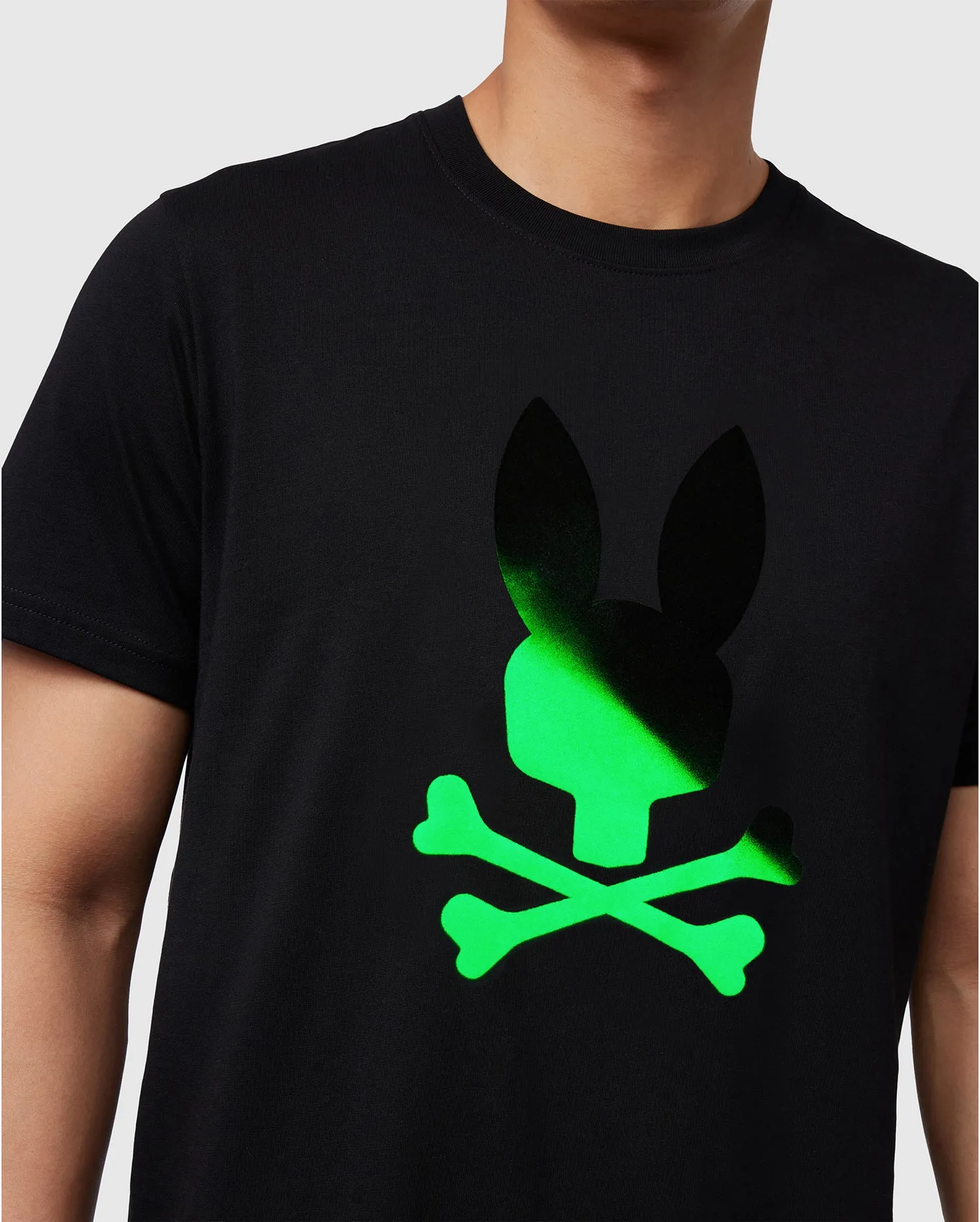 MENS LOS ANGELES GRADIENT FLOCKING GRAPHIC TEE - B6U817Z1PC sold by Psycho Bunny product image thumbnail 2