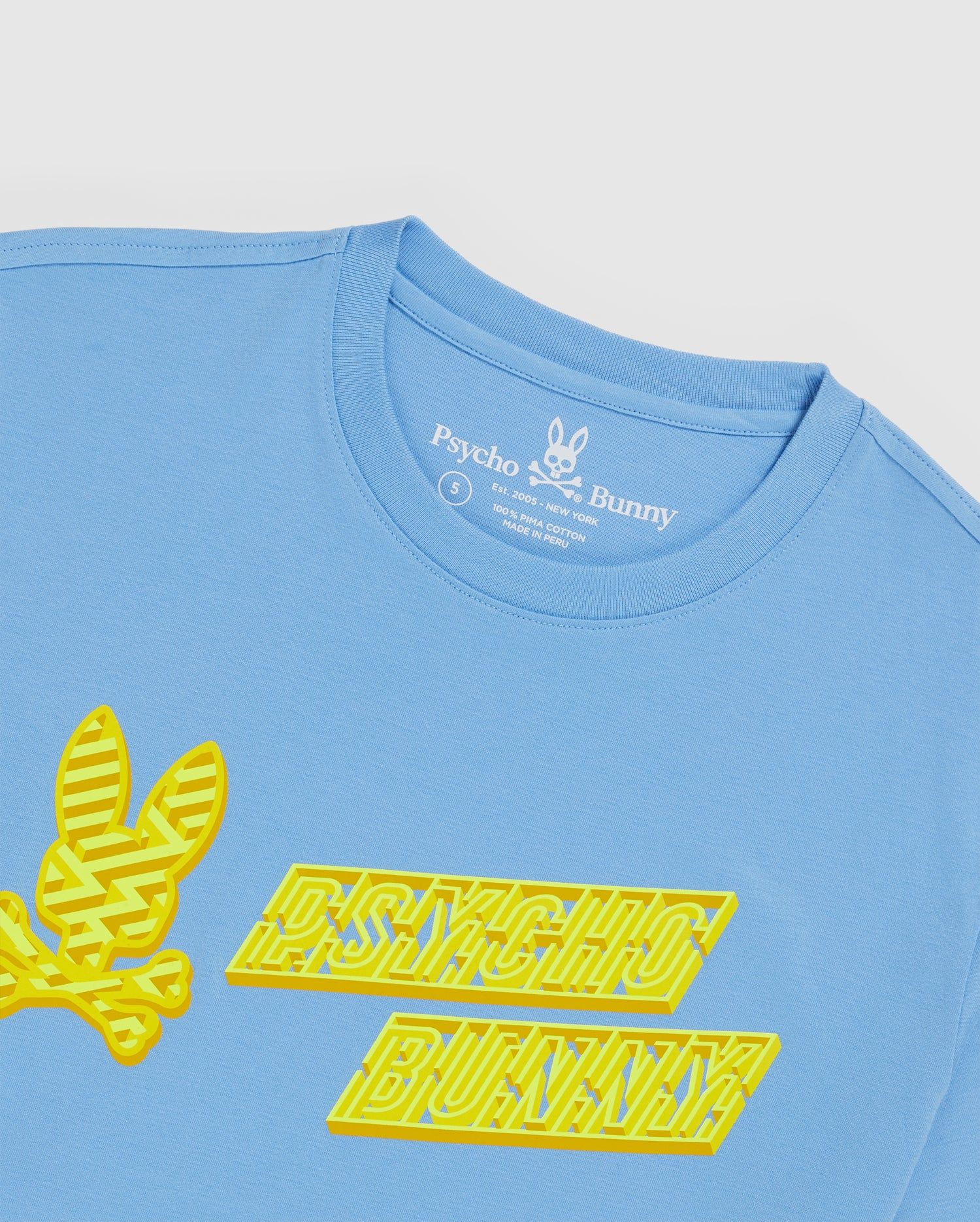 MENS PISANI LOGO GRAPHIC TEE - B6U751X1PC sold by Psycho Bunny product image thumbnail 7