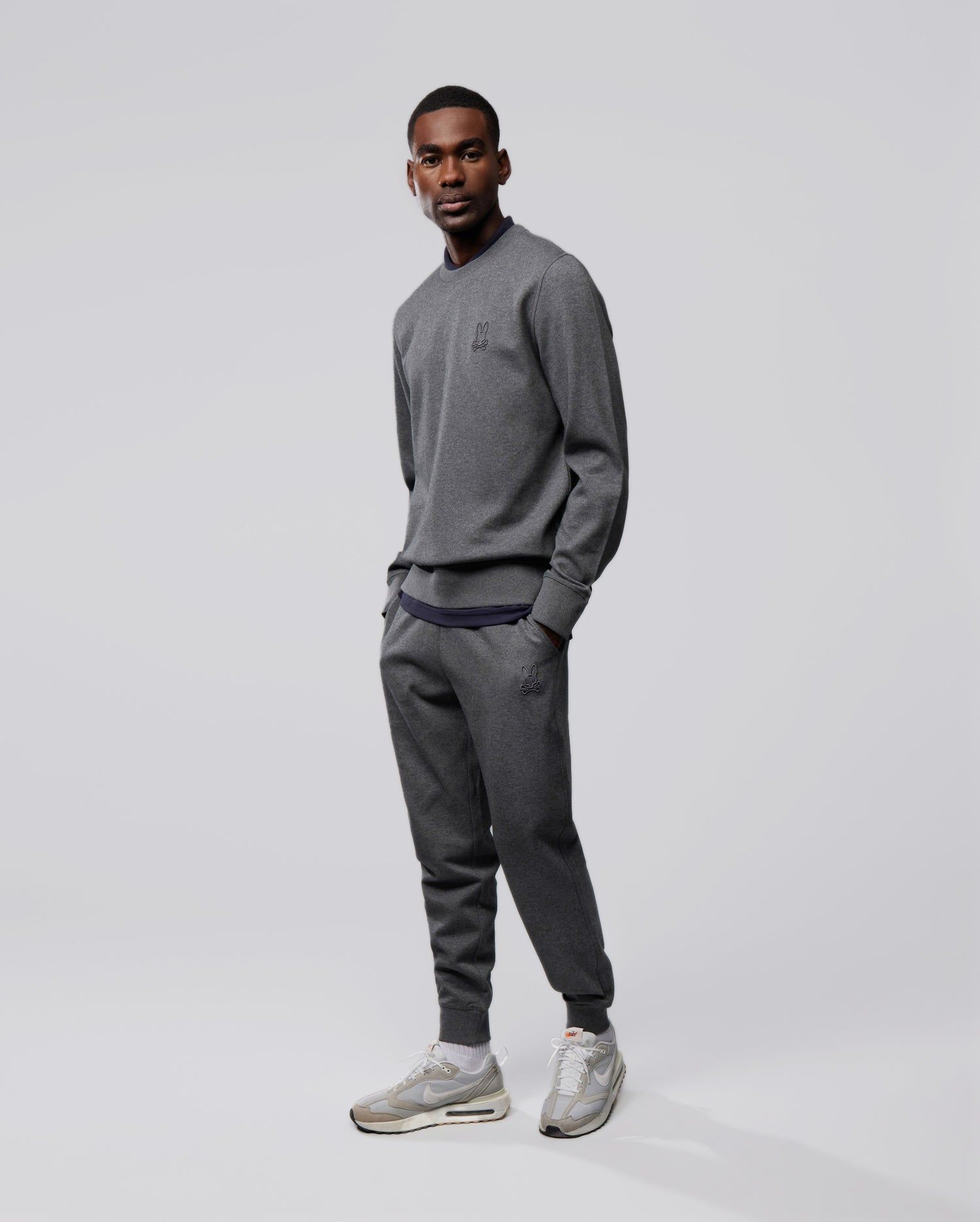 MENS OUTLINE SWEATSHIRT - B6S503ARCN sold by Psycho Bunny product image thumbnail 5