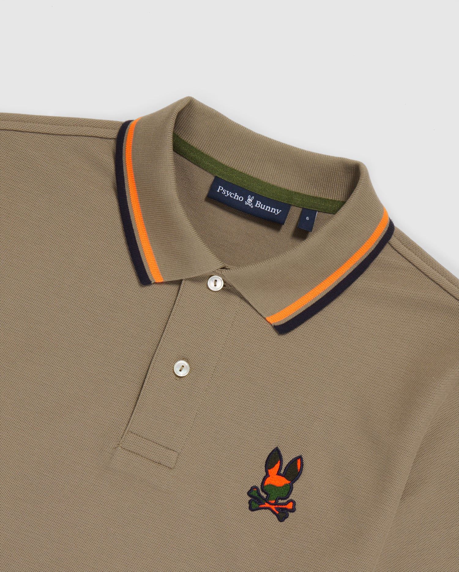 MENS PLANO PIQUE POLO - B6K334Z1PC sold by Psycho Bunny product image thumbnail 7