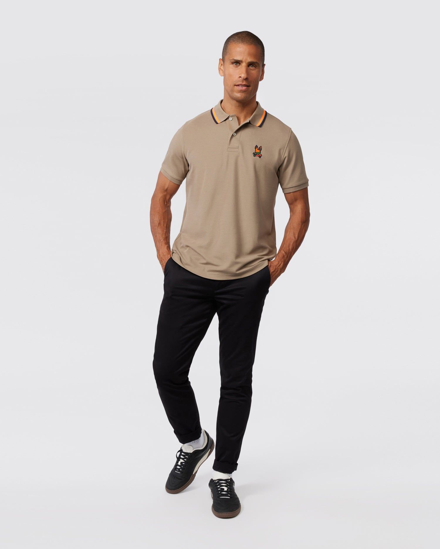 MENS PLANO PIQUE POLO - B6K334Z1PC sold by Psycho Bunny product image thumbnail 6