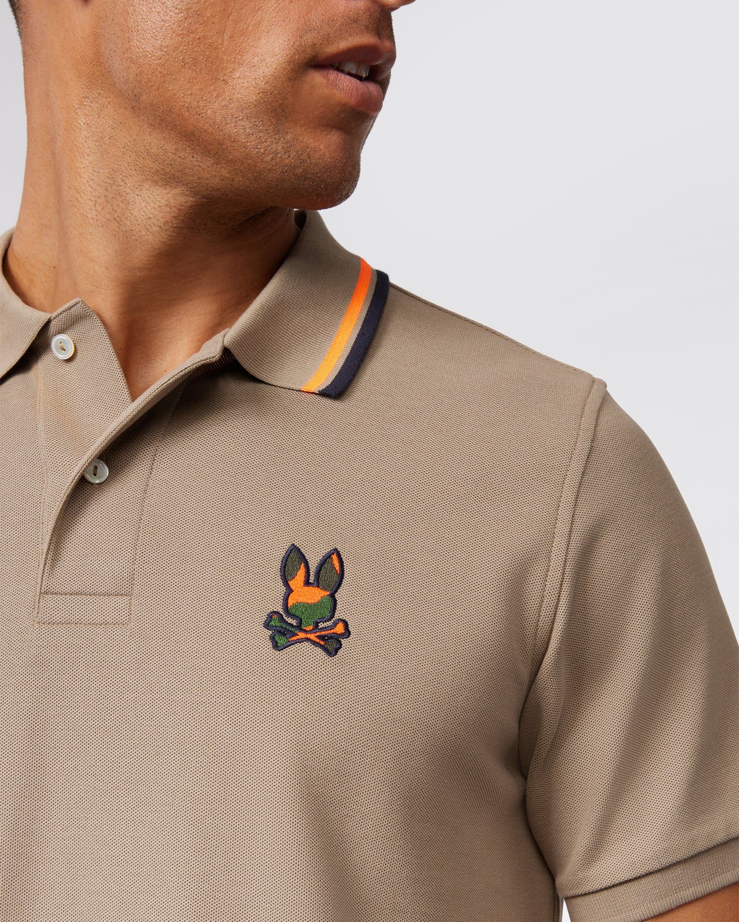 MENS PLANO PIQUE POLO - B6K334Z1PC sold by Psycho Bunny product image thumbnail 3