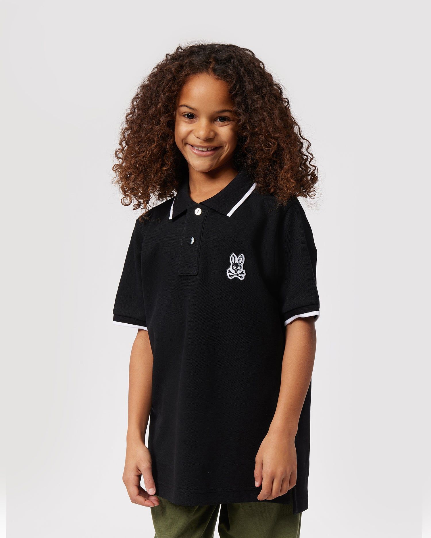 KIDS SERGE PIQUE FASHION POLO - B0K700X1PC sold by Psycho Bunny product image thumbnail 2