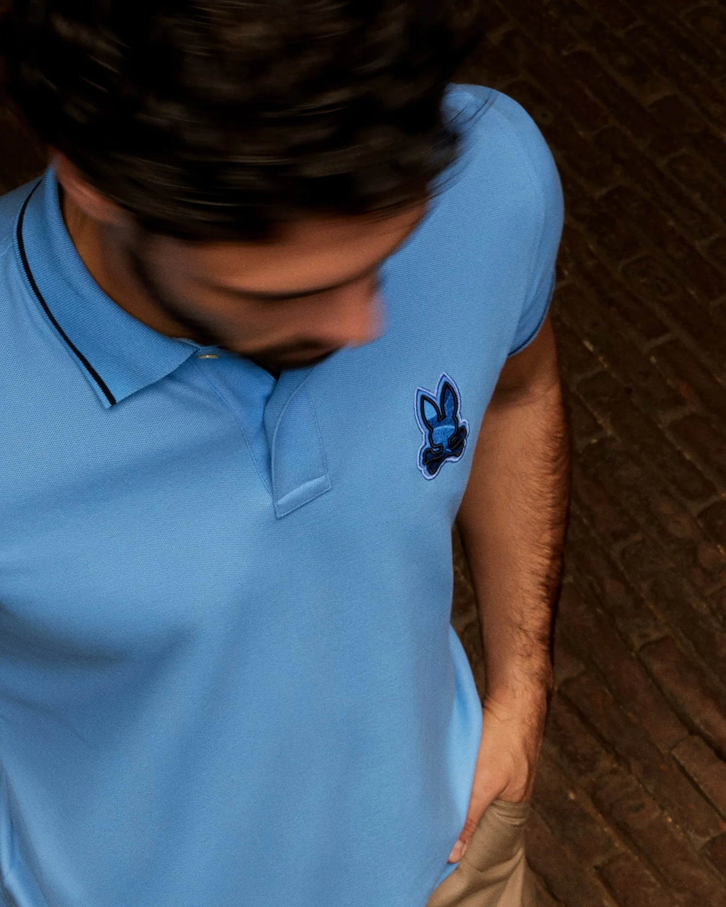 MENS LENOX PIQUE POLO SHIRT - B6K138B200 sold by Psycho Bunny product image thumbnail 4