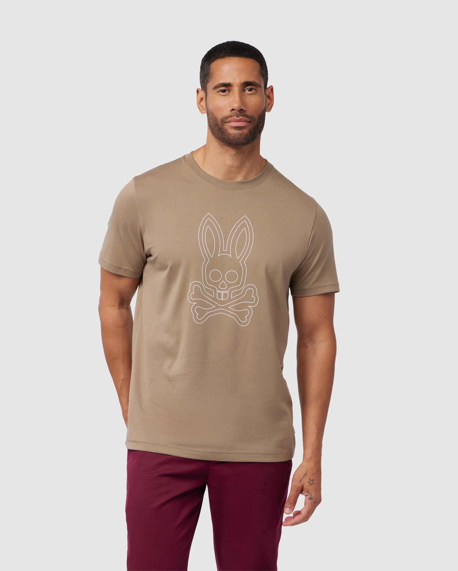 MENS LARKIN BIG BUNNY TEE - B6U508Z1PC sold by Psycho Bunny product image thumbnail 2