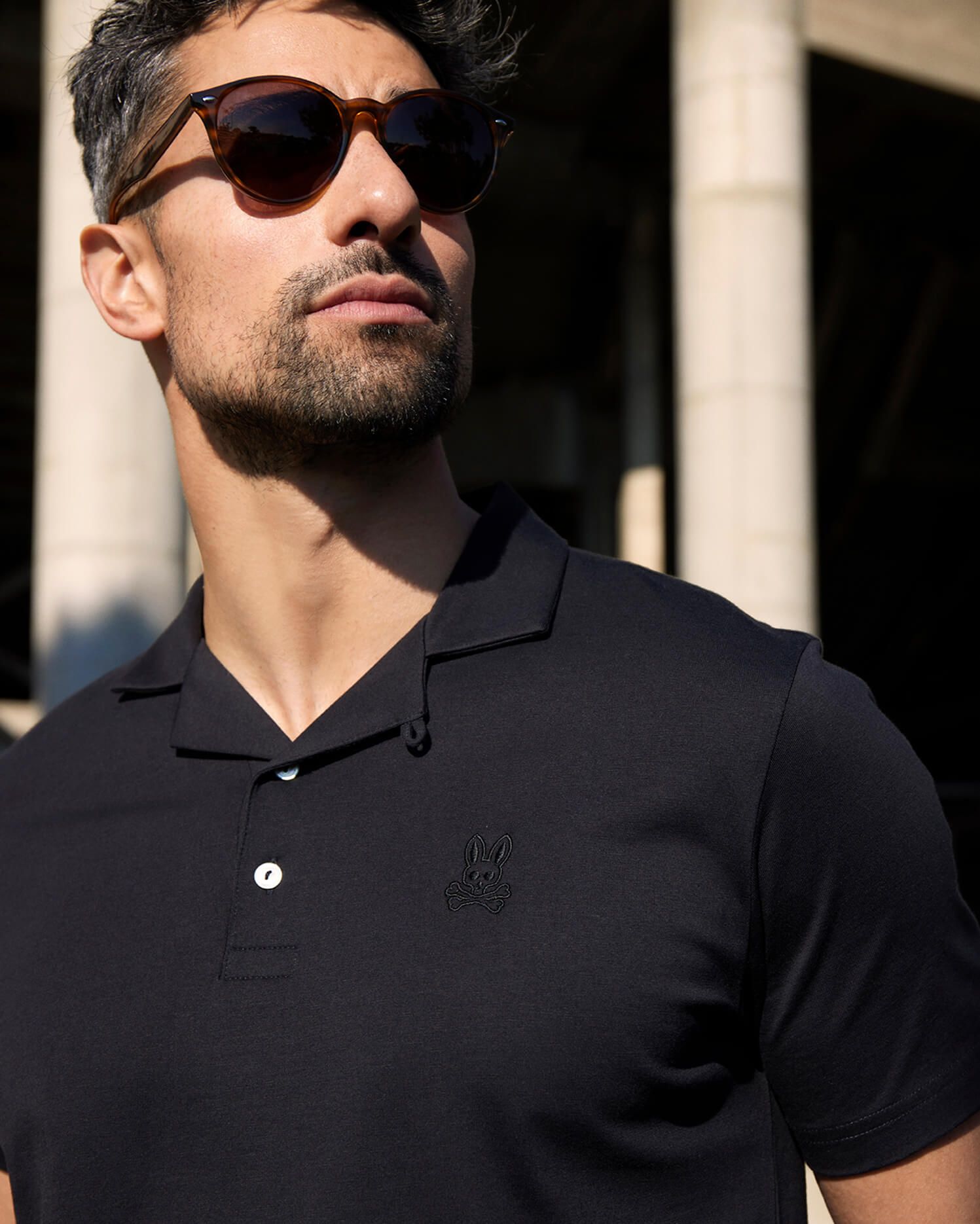 MENS CROWE SINGLE JERSEY POLO - B6K702X1PC sold by Psycho Bunny product image thumbnail 3