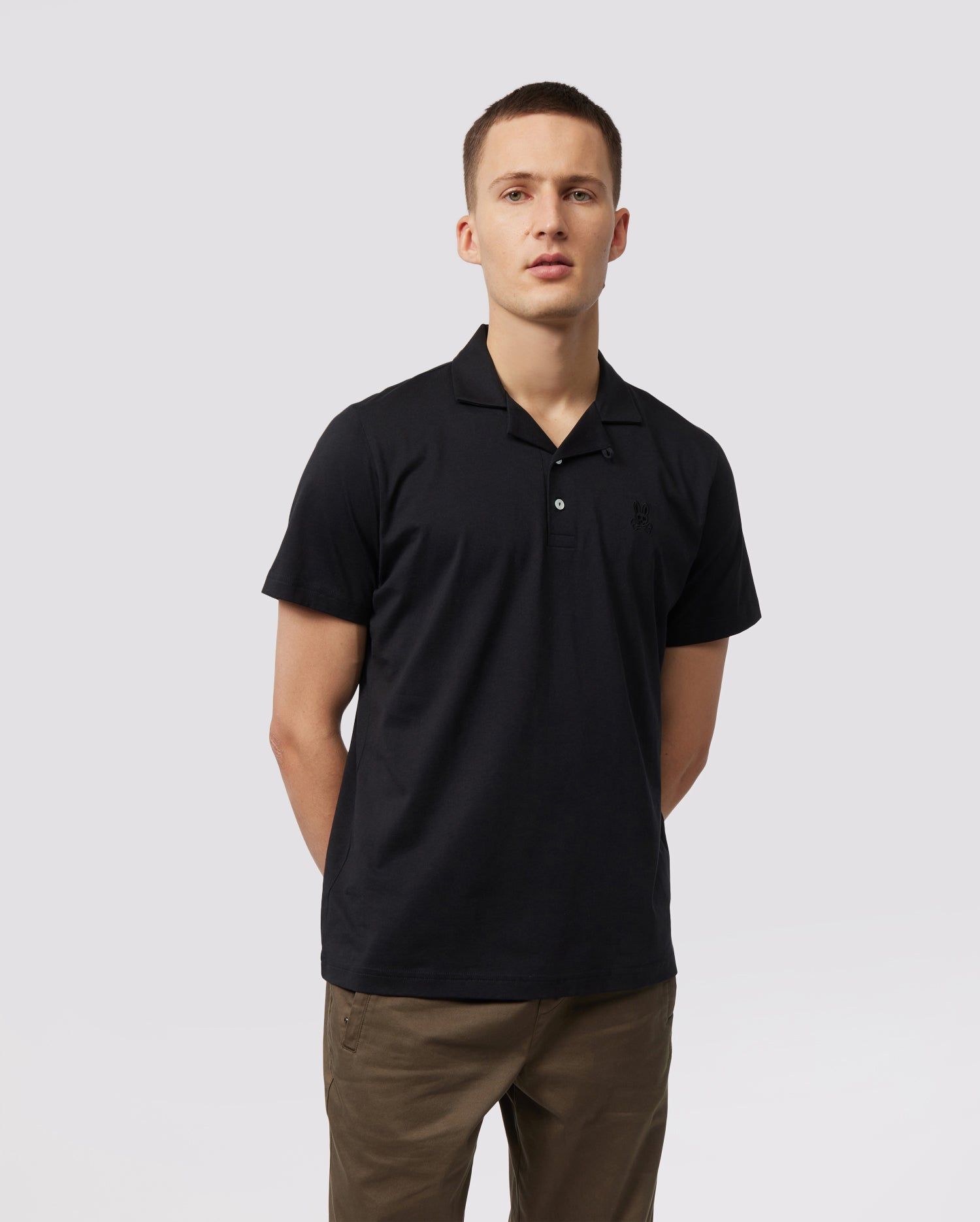 MENS CROWE SINGLE JERSEY POLO - B6K702X1PC sold by Psycho Bunny product image thumbnail 2