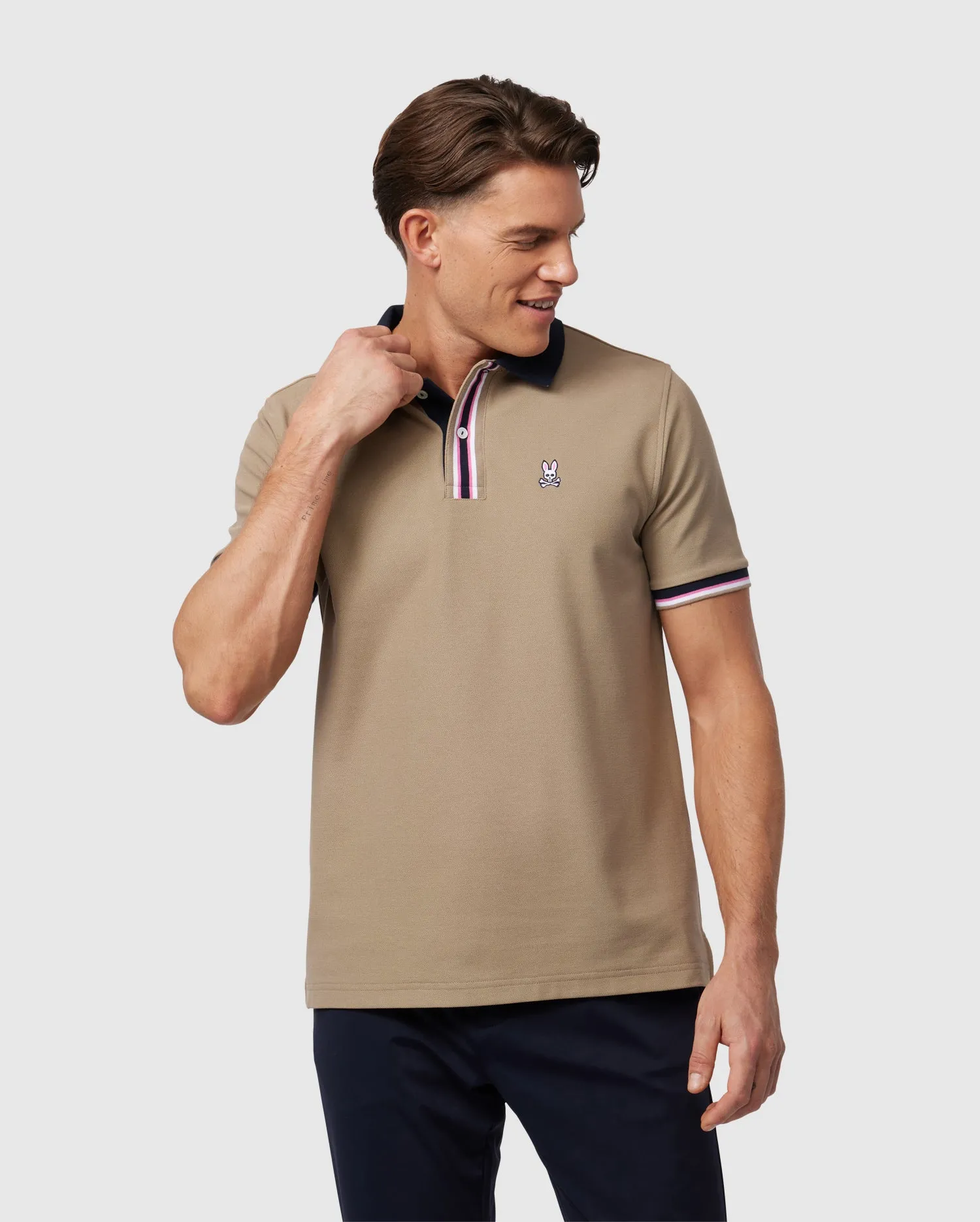 MENS BLOOMINGTON PIQUE POLO SHIRT - B6K900A2PC sold by Psycho Bunny product image thumbnail 2