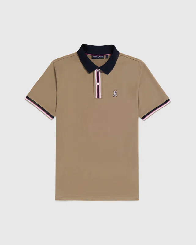 MENS BLOOMINGTON PIQUE POLO SHIRT - B6K900A2PC sold by Psycho Bunny