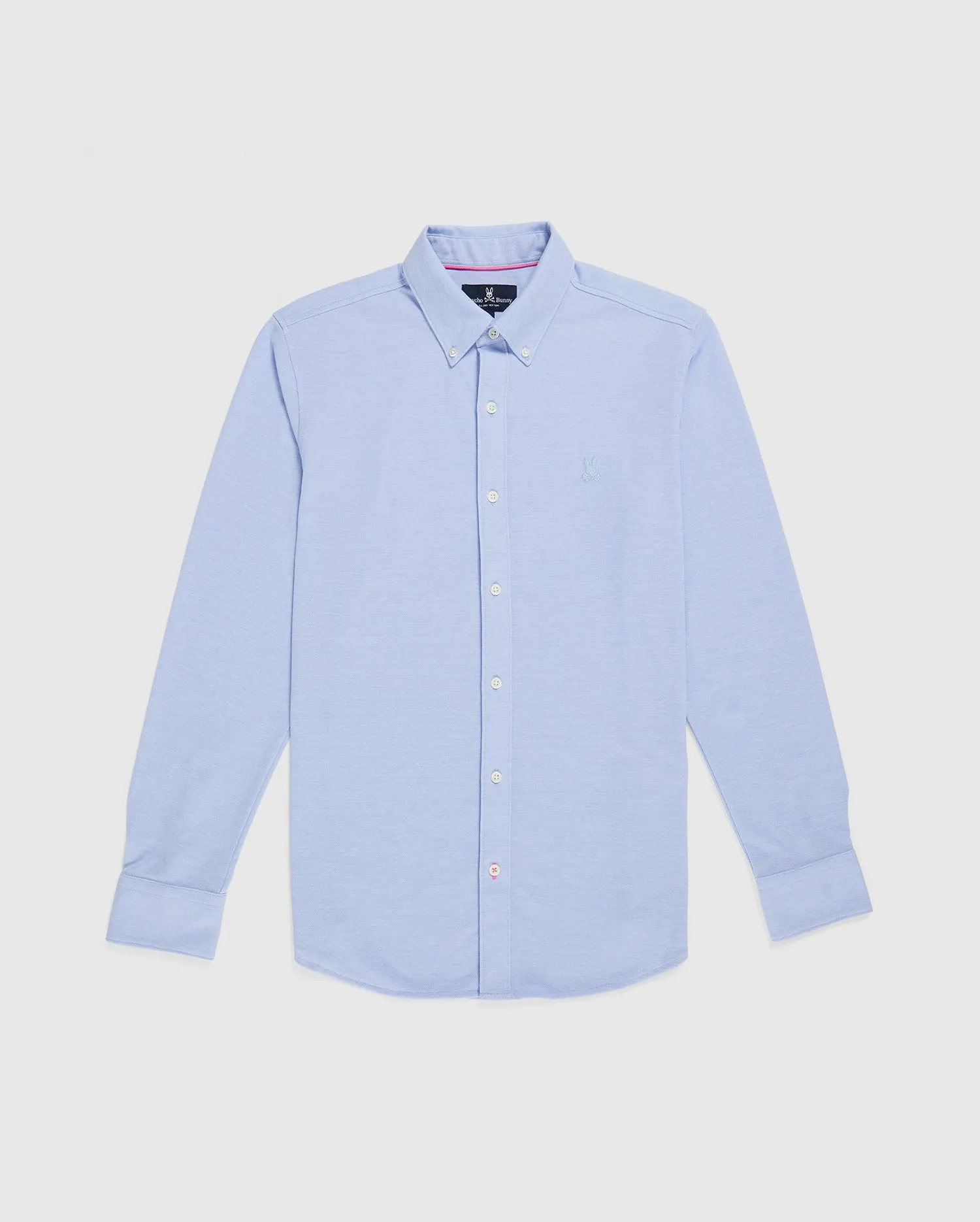 MENS ASTOR LONG SLEEVE COTTON PIQUE OXFORD SHIRT - B6C821U1PC sold by Psycho Bunny