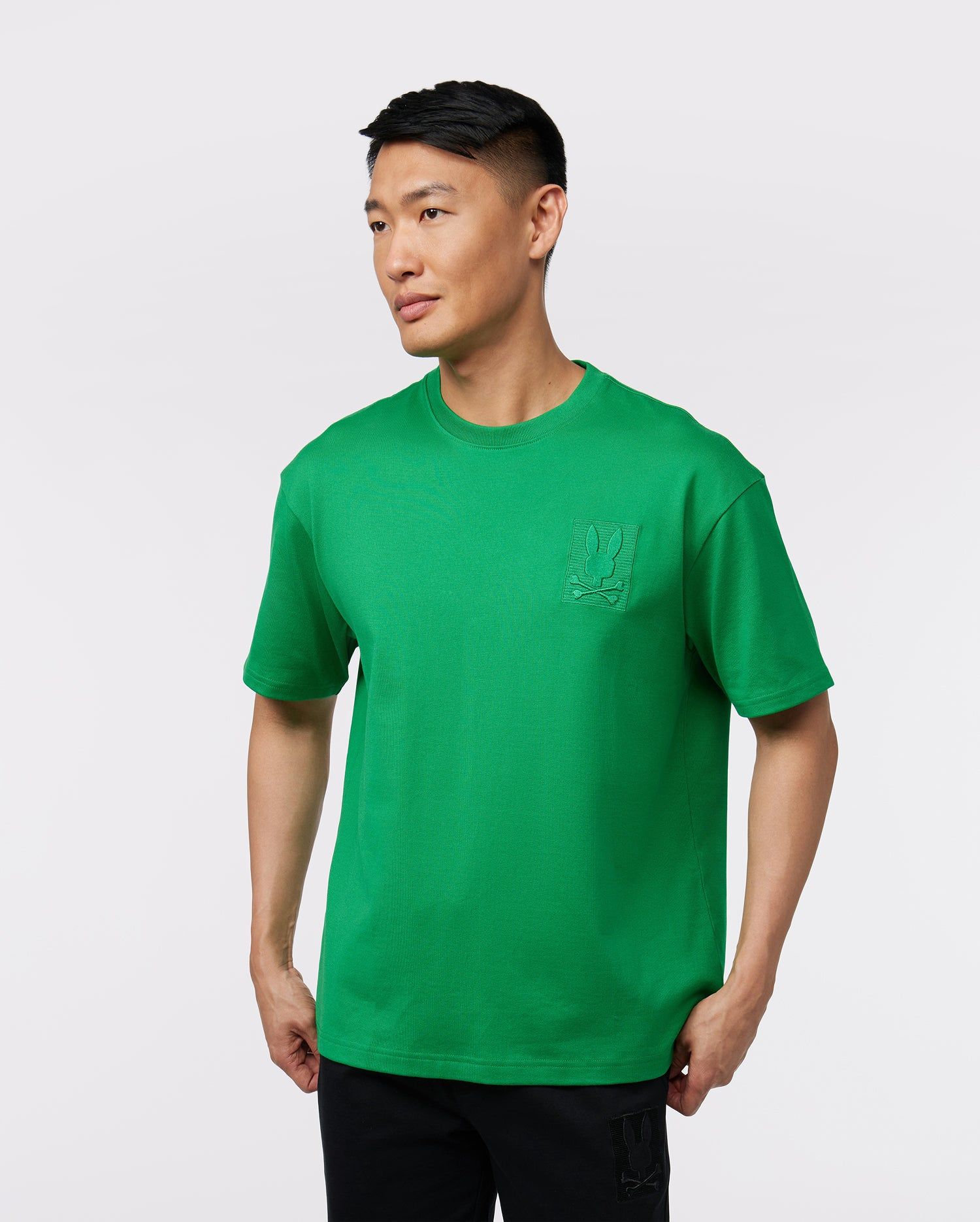 MENS YORKVILLE HEAVY WEIGHT RELAXED FIT TEE - B6U303Z1PC sold by Psycho Bunny product image thumbnail 3