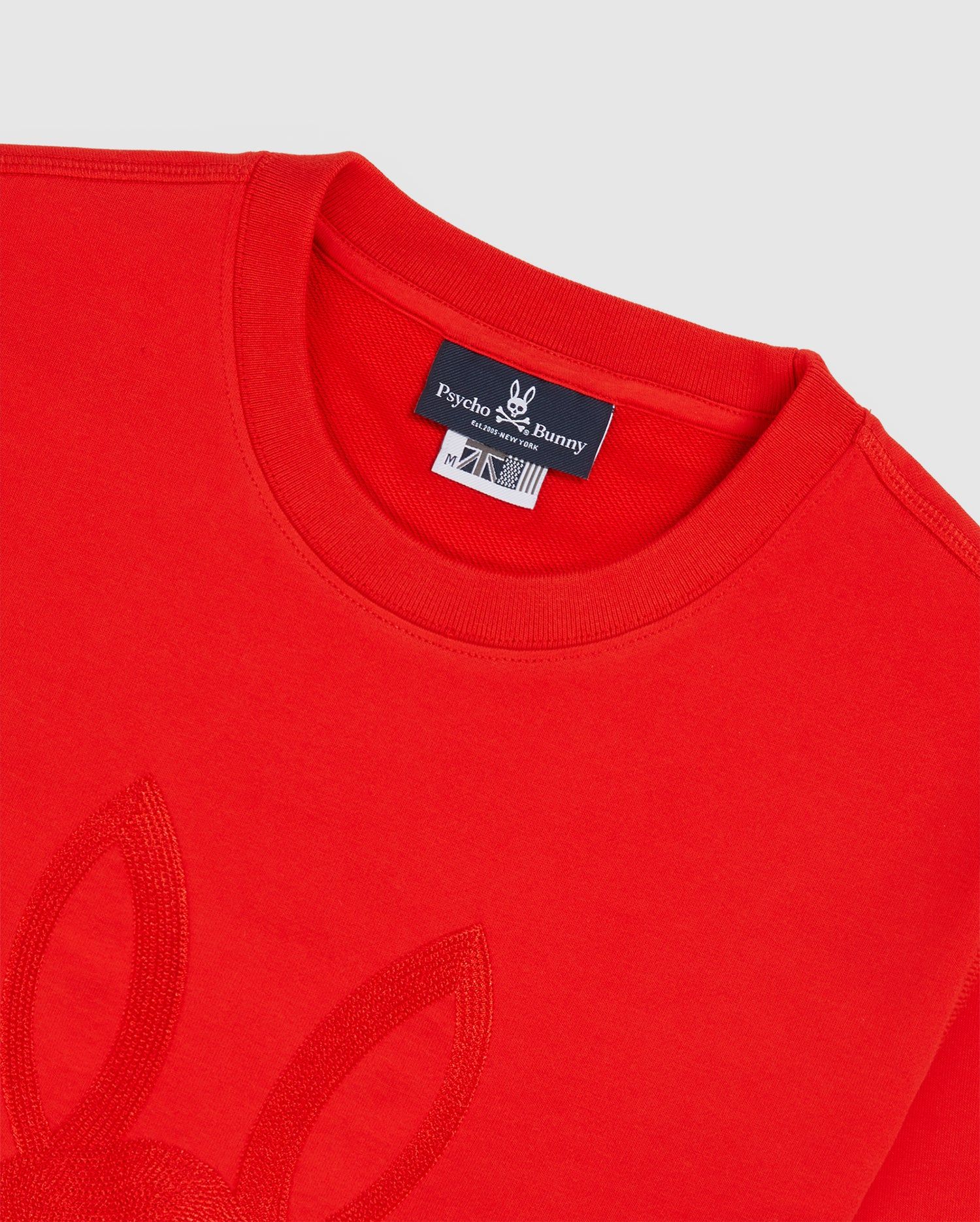 MENS BIG AND TALL THOMASTON BUNNY SWEATSHIRT - B9S896U1FT sold by Psycho Bunny product image thumbnail 6