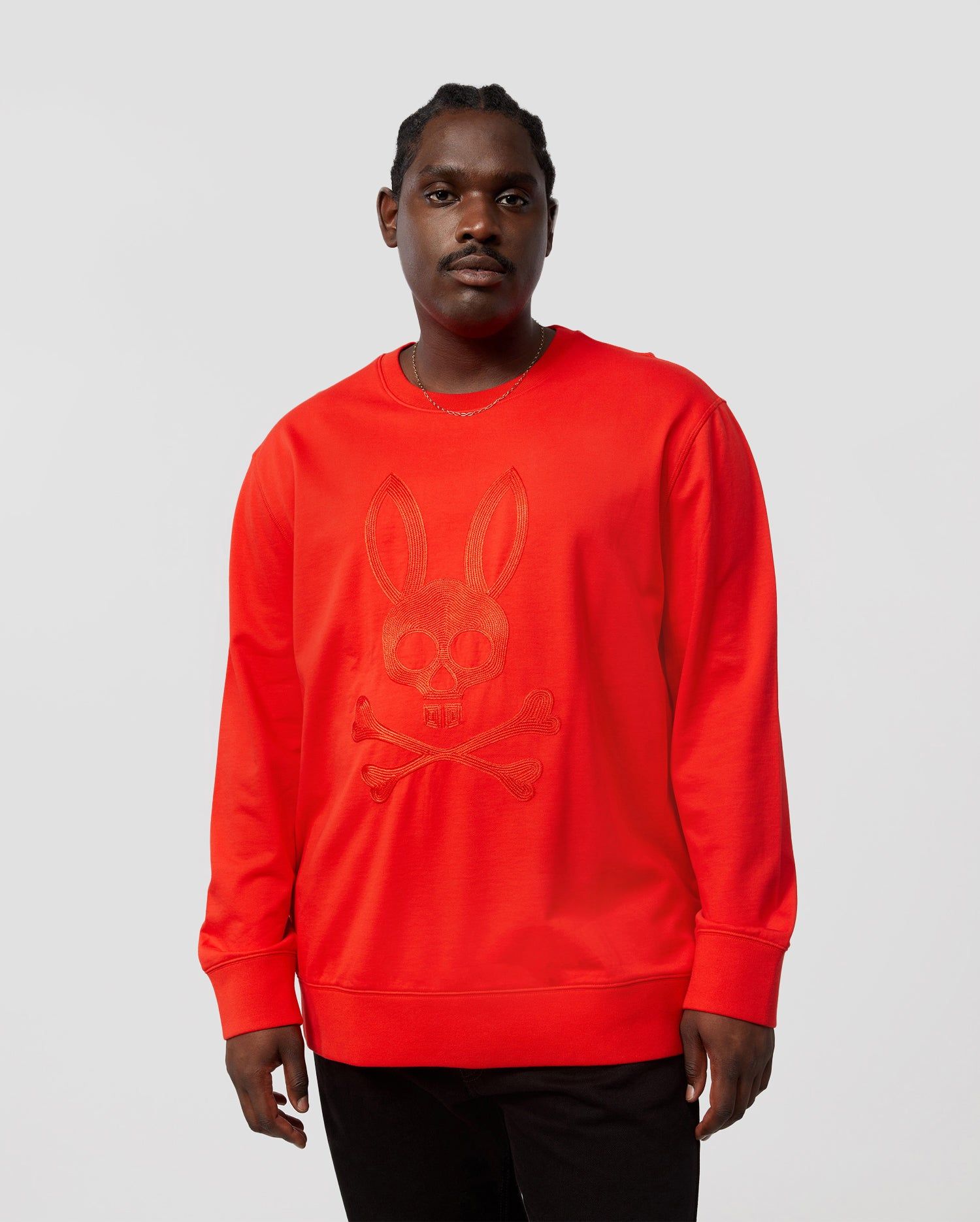 MENS BIG AND TALL THOMASTON BUNNY SWEATSHIRT - B9S896U1FT sold by Psycho Bunny product image thumbnail 2