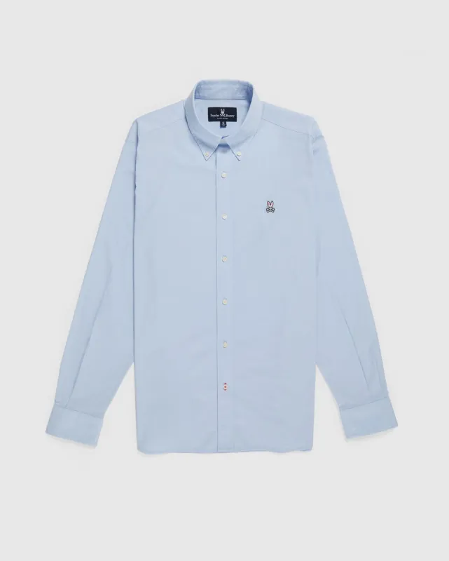 MENS CLASSIC POPLIN LONG SLEEVE SHIRT - B6C911S1PC sold by Psycho Bunny