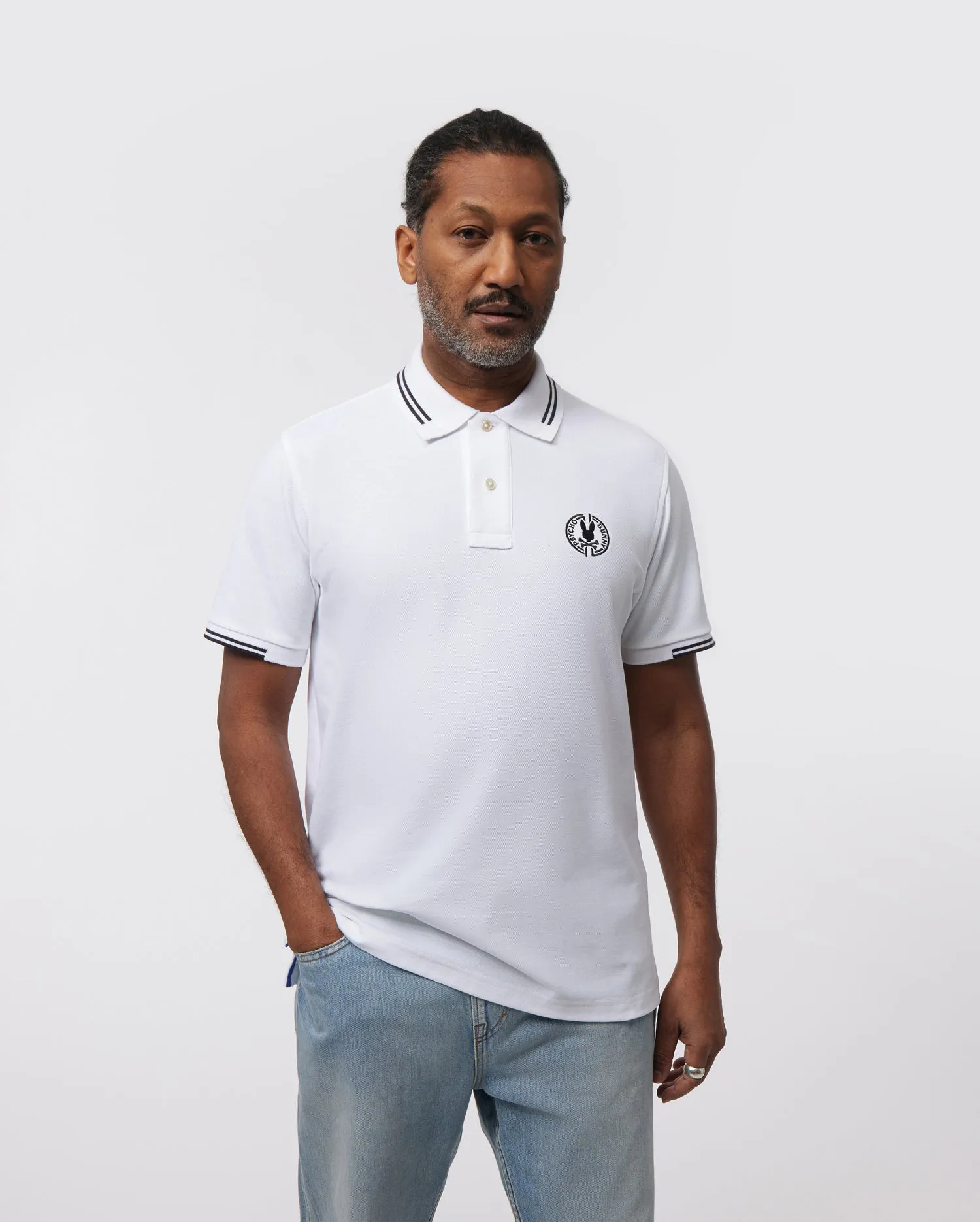 MENS SANTA FE PIQUE POLO - B6K218Y1PC sold by Psycho Bunny product image thumbnail 2