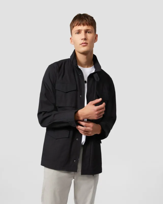 MENS MAIDEN FIELD LONG SLEEVE JACKET - B6N807U1CN sold by Psycho Bunny