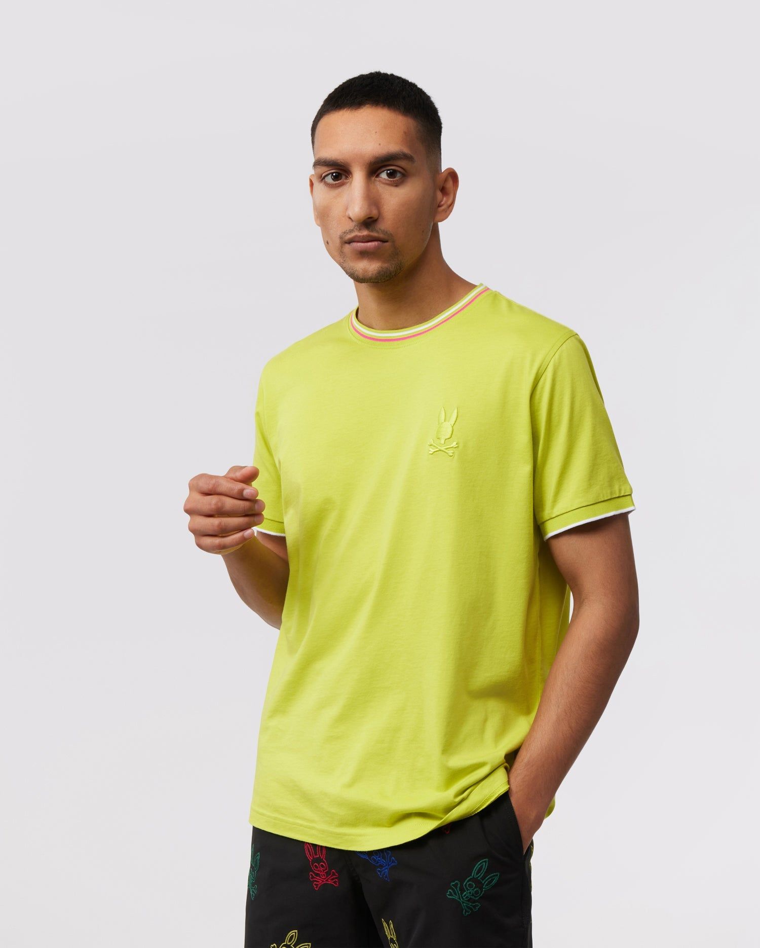 MENS NEWELL FASHION TEE - B6U255W1PC sold by Psycho Bunny