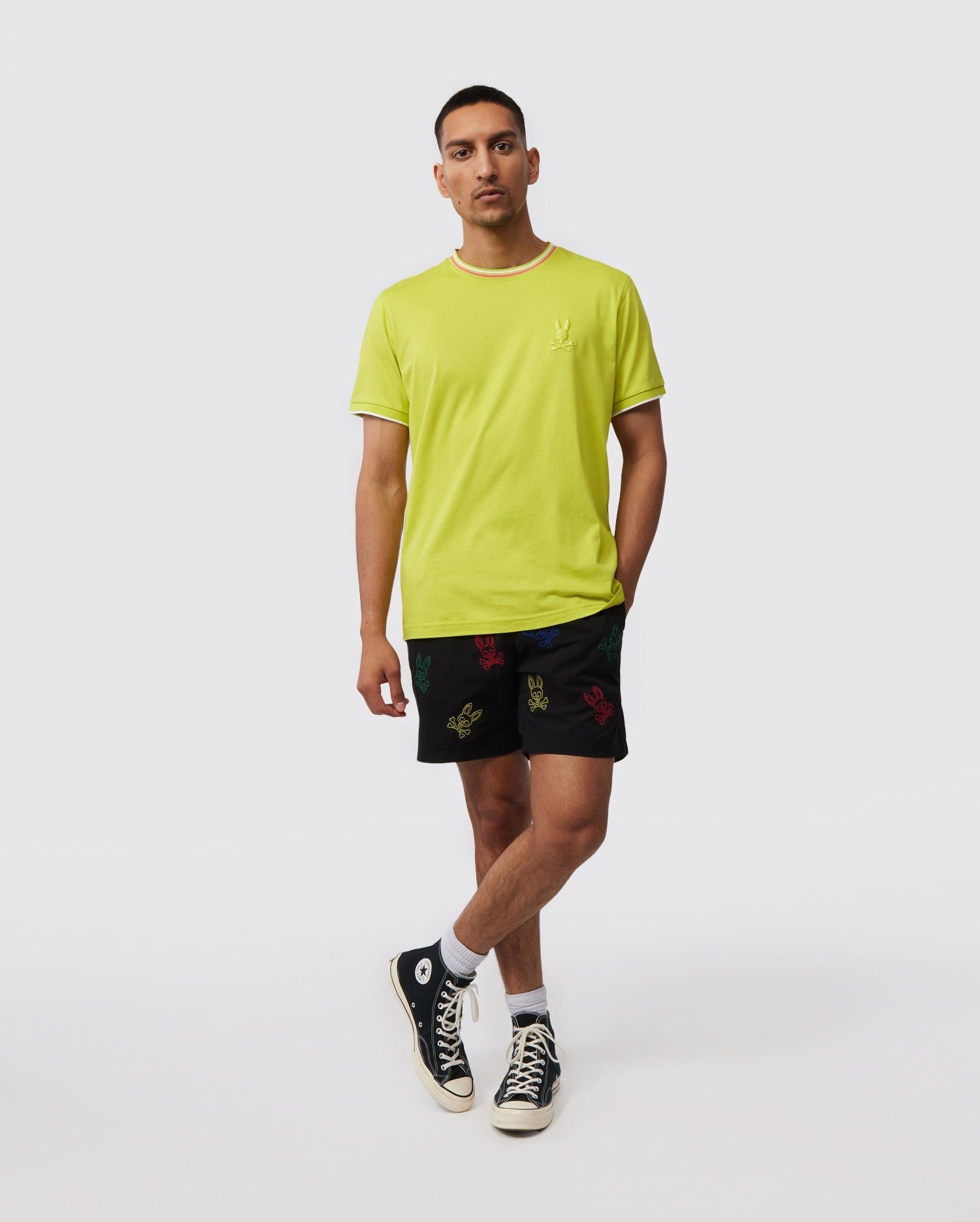 MENS NEWELL FASHION TEE - B6U255W1PC sold by Psycho Bunny product image thumbnail 4