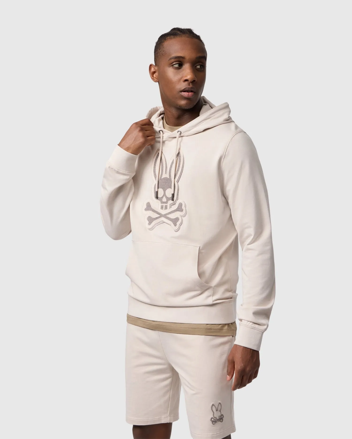 MENS LIVINGSTON PULLOVER HOODIE - B6H246B200 sold by Psycho Bunny product image thumbnail 3