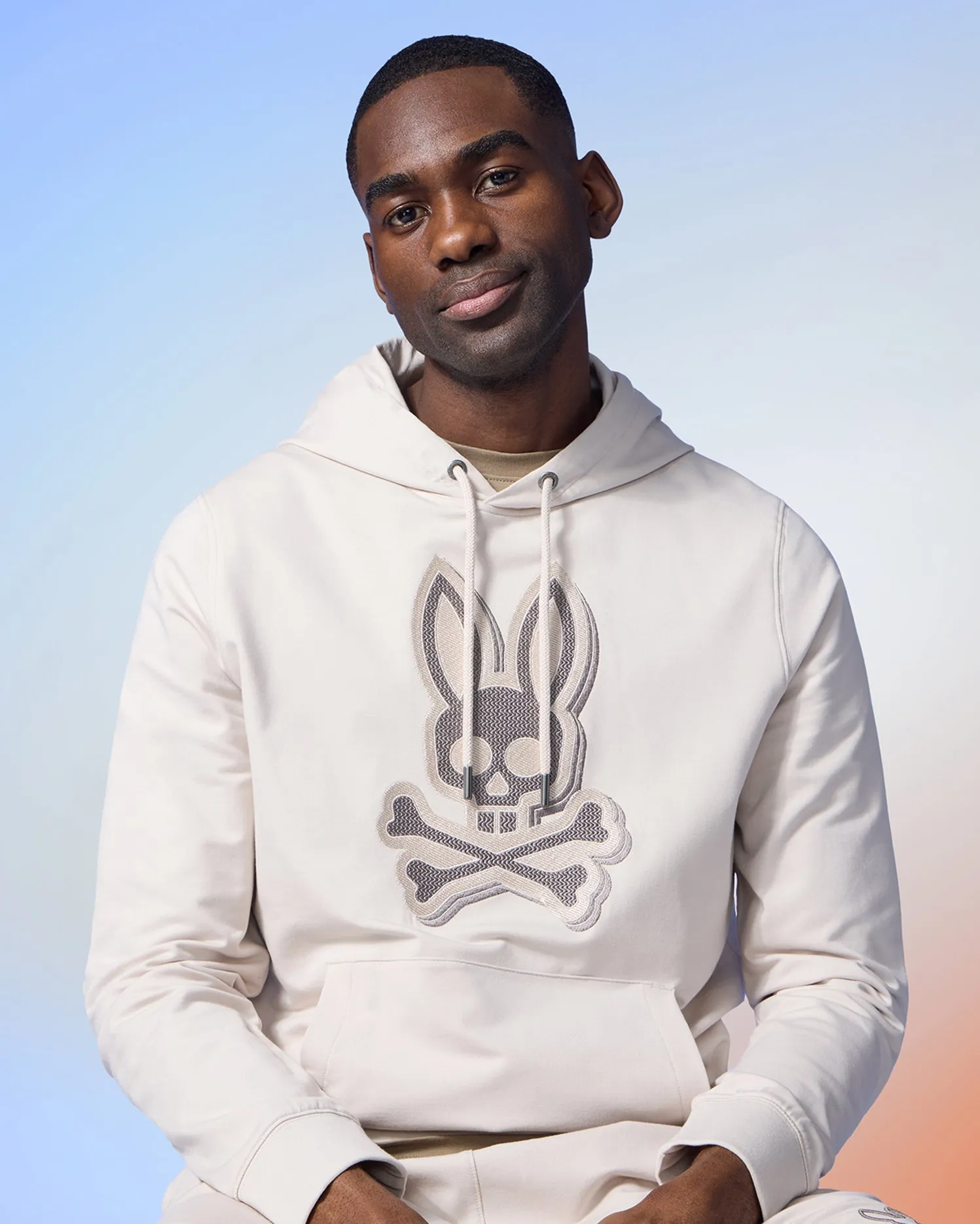 MENS LIVINGSTON PULLOVER HOODIE - B6H246B200 sold by Psycho Bunny product image thumbnail 2