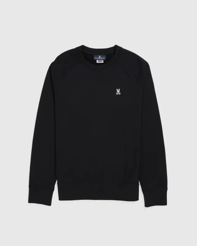 MENS FRENCH TERRY RAGLAN SWEATSHIRT - B6S827ARFT sold by Psycho Bunny