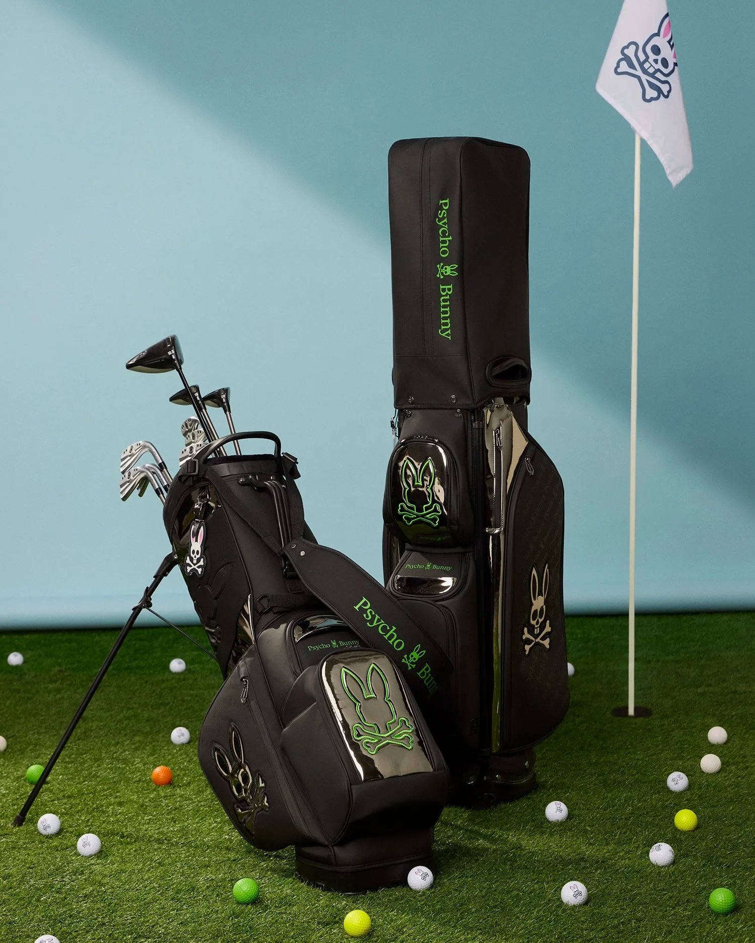 GOLF STAND BAG - B6A584C200 sold by Psycho Bunny product image thumbnail 5