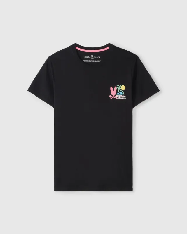 MENS MENTZ GRAPHIC TEE - B6U395B200 made by Psycho Bunny